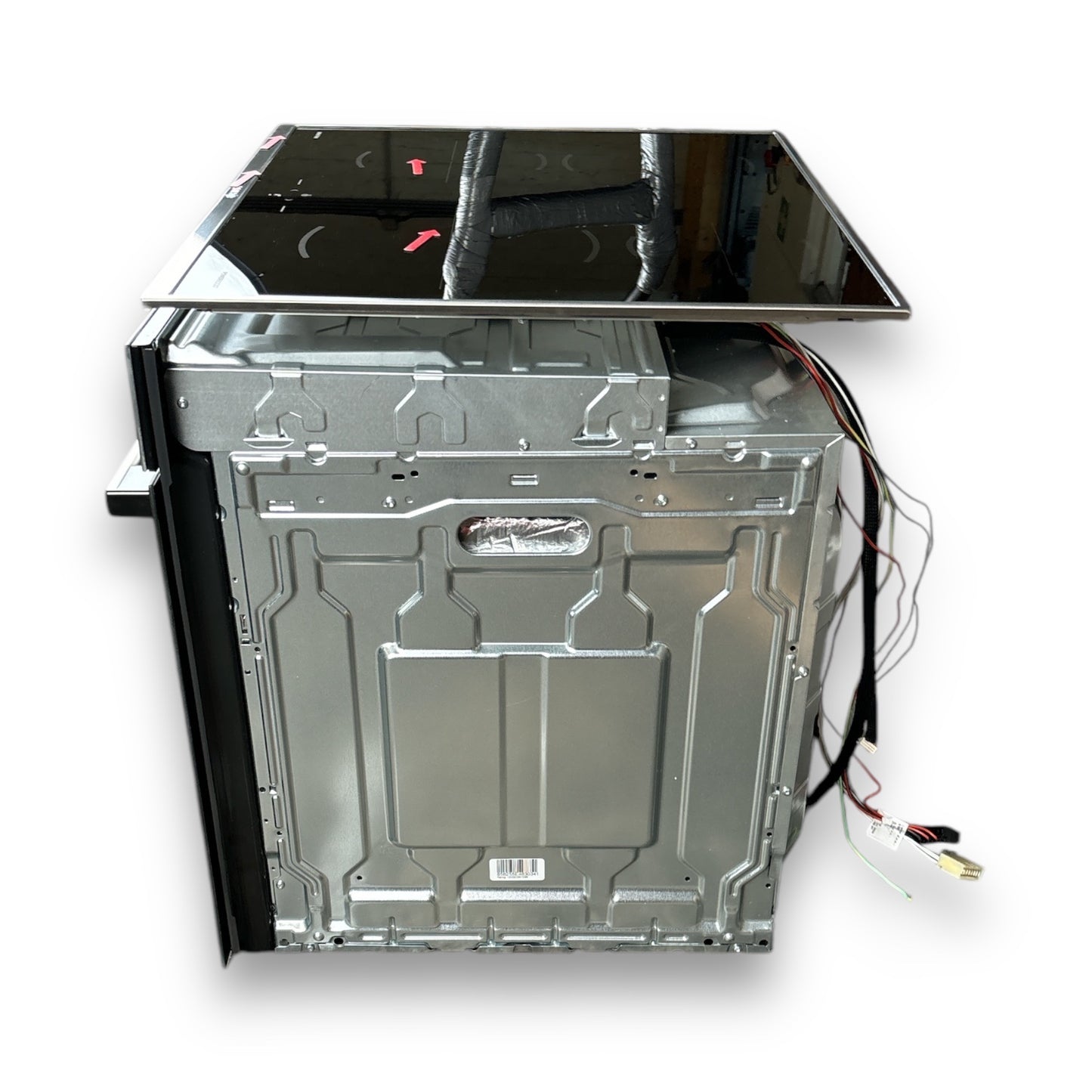 Gorenje BLACK SET 5 INDUCTION Einbauherdset Induktionskochfeld, A, 77 l (BCIX6737E05BG+GI6400BXDE)