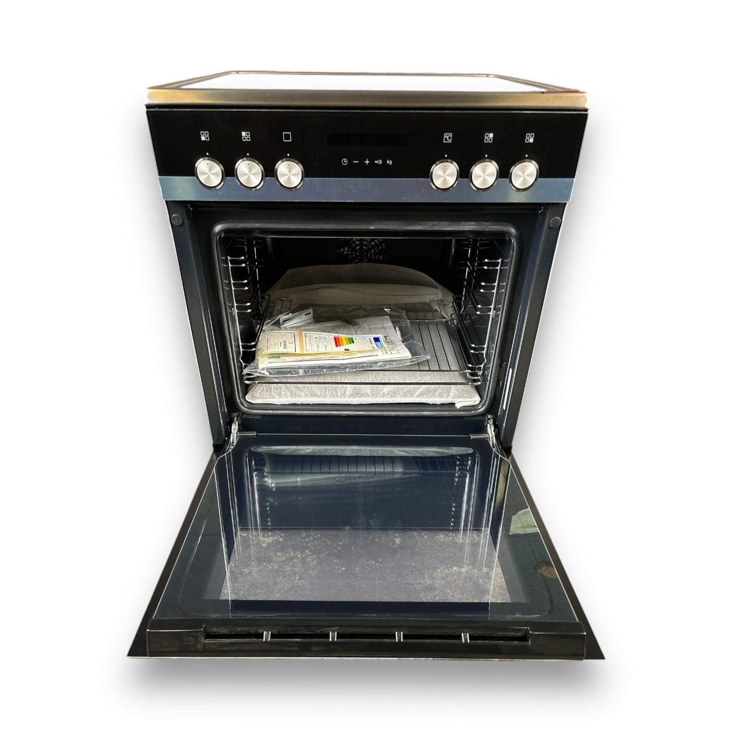Siemens HK9S5A240 Standherd Elektrokochfeld Schnellaufheizung, ecoClean Selbstreinigungshilfe, 3D Heißluft,