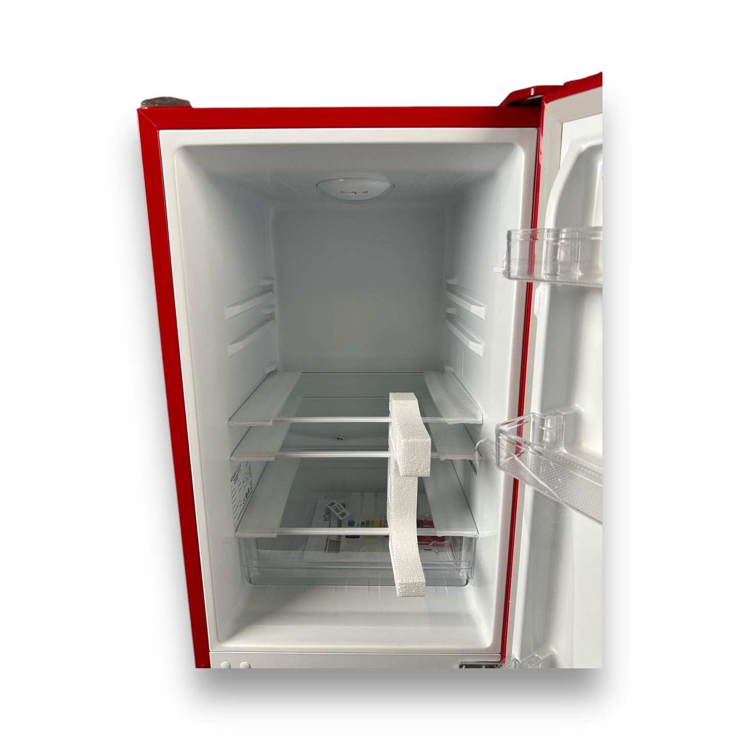 Bomann KG 320.2 Kühlgefrierkombination E, 175 l, 143 cm hoch, Rot