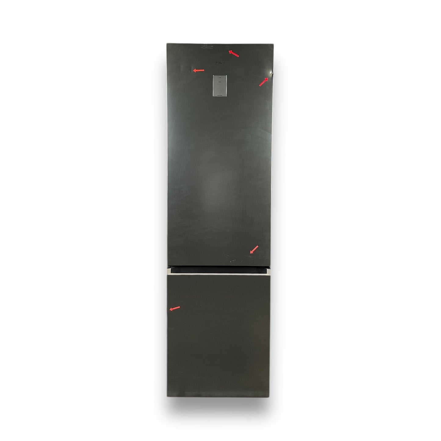 Samsung RL38C775CS9/EG Kühlgefrierkombination C, 390 l, 203 cm hoch, Premium Edelstahl Look