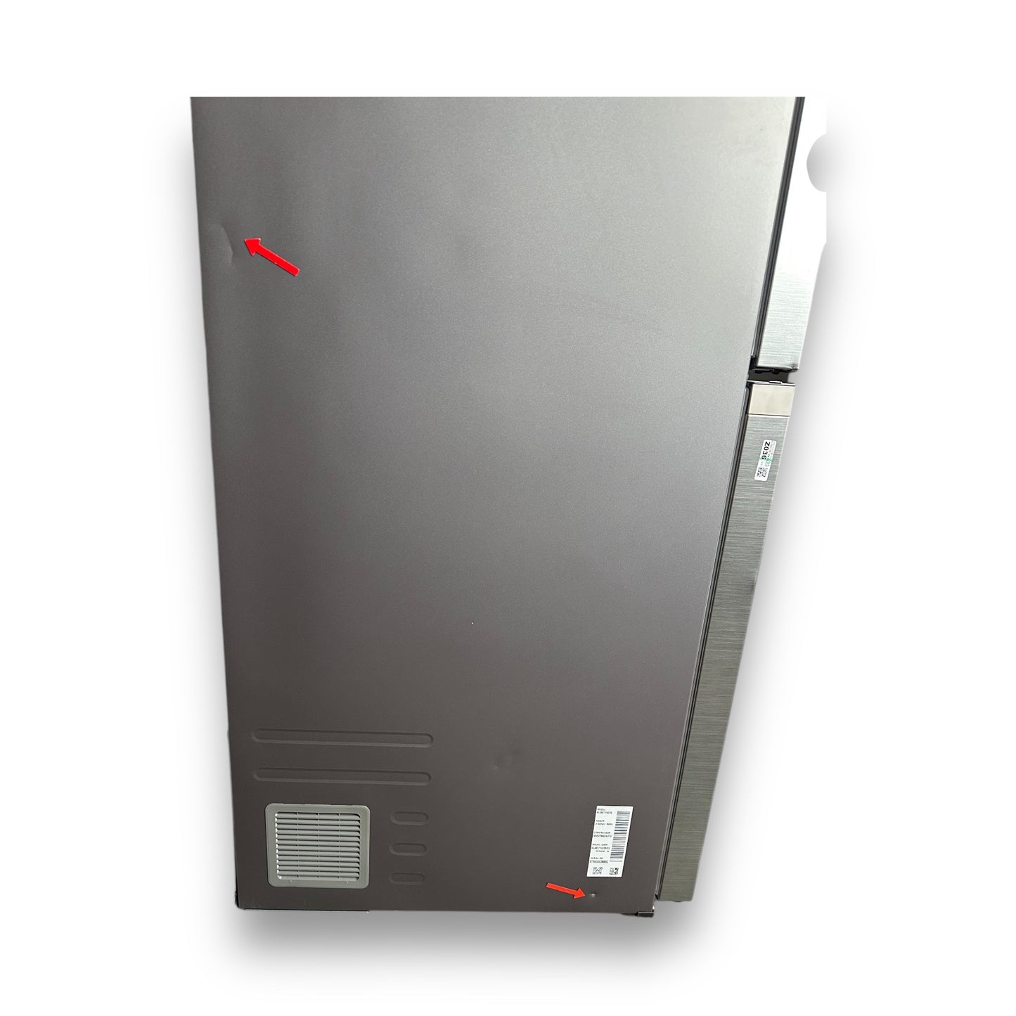 Samsung RL38C775CS9/EG Kühlgefrierkombination C, 390 l, 203 cm hoch, Premium Edelstahl Look