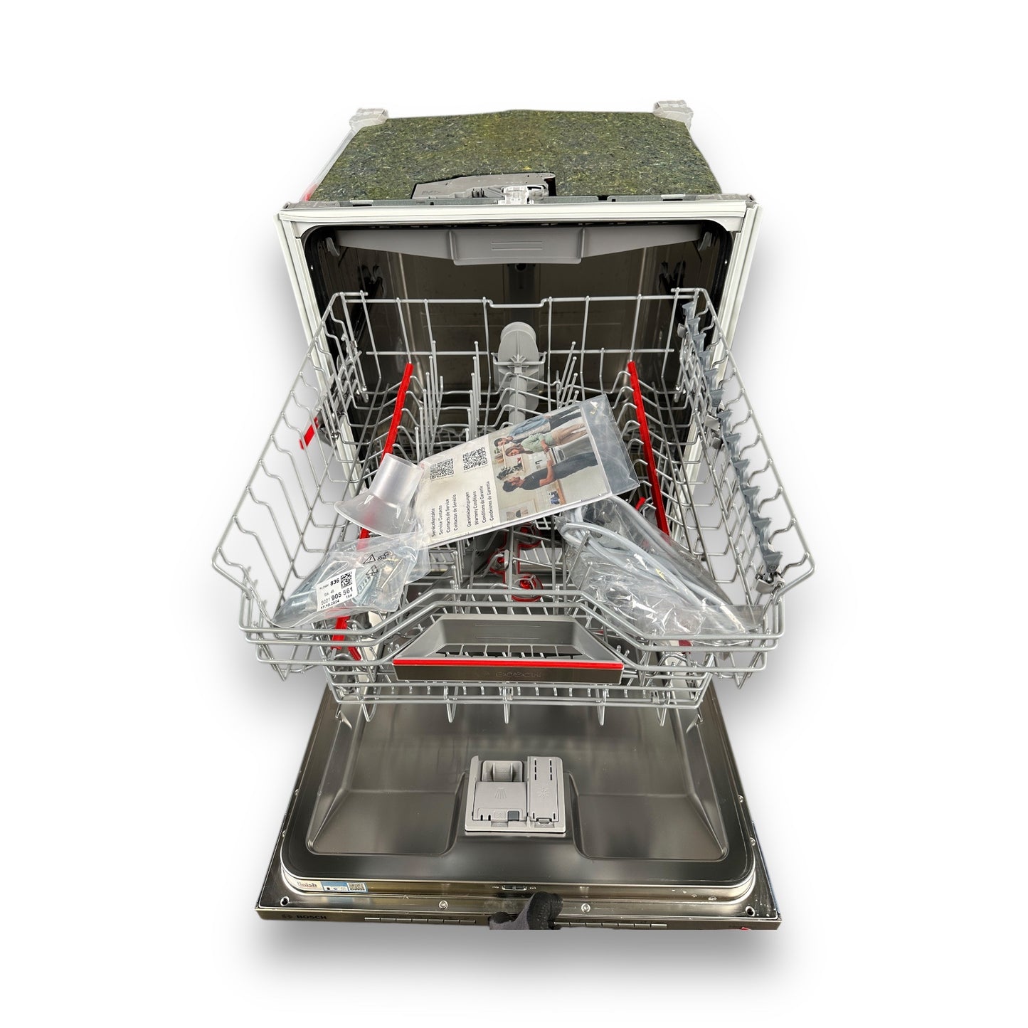 Bosch SMV4ECX32E Serie 4 Geschirrspüler vollintegrierbar, 59,8 cm, 42 dB, A