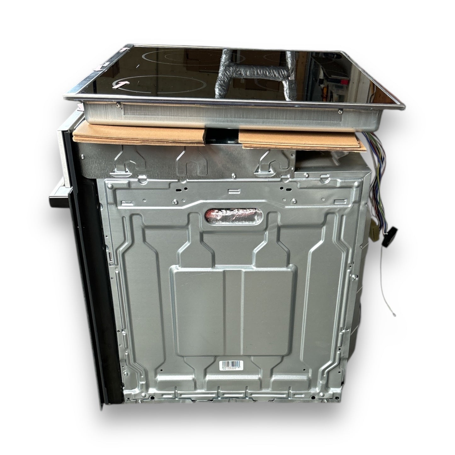 Gorenje STEEL SET 4 (BCS6737E06X+ECD634X) Einbauherdset Glaskeramik-Kochfeld, A, 77 l