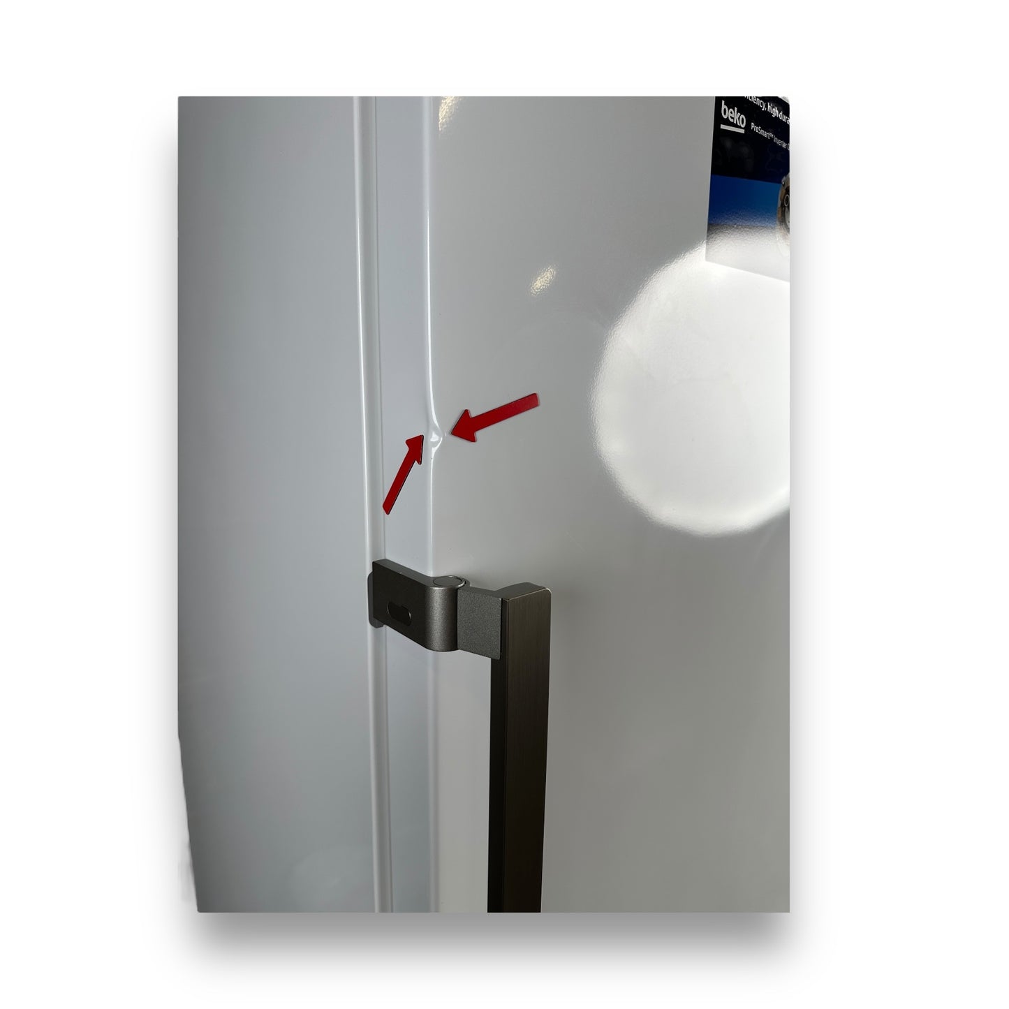 Beko RFNE448E45W Gefrierschrank D, 192 cm hoch