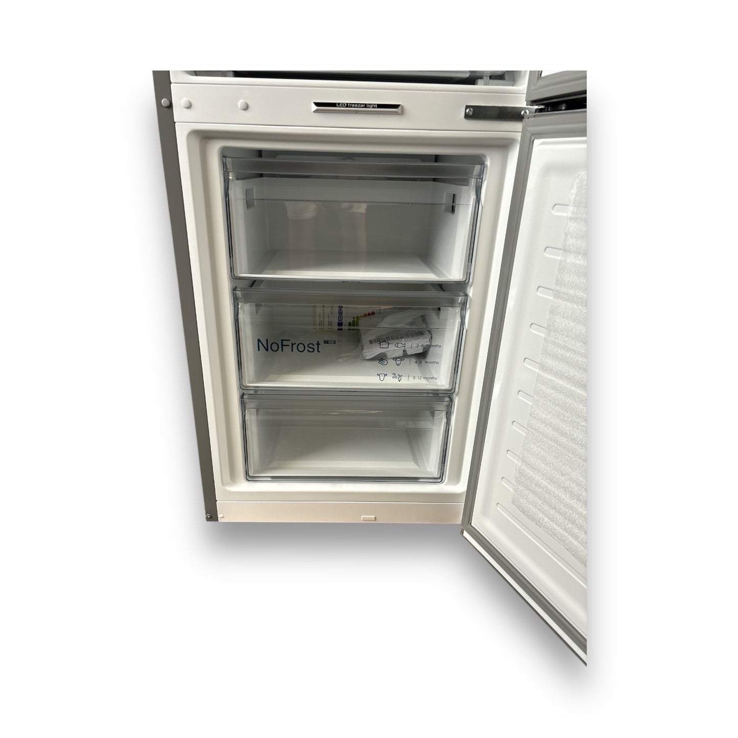 Siemens KG39NAIAT iQ500 Kühlgefrierkombination A, 203 cm hoch, Inox-antifingerprint