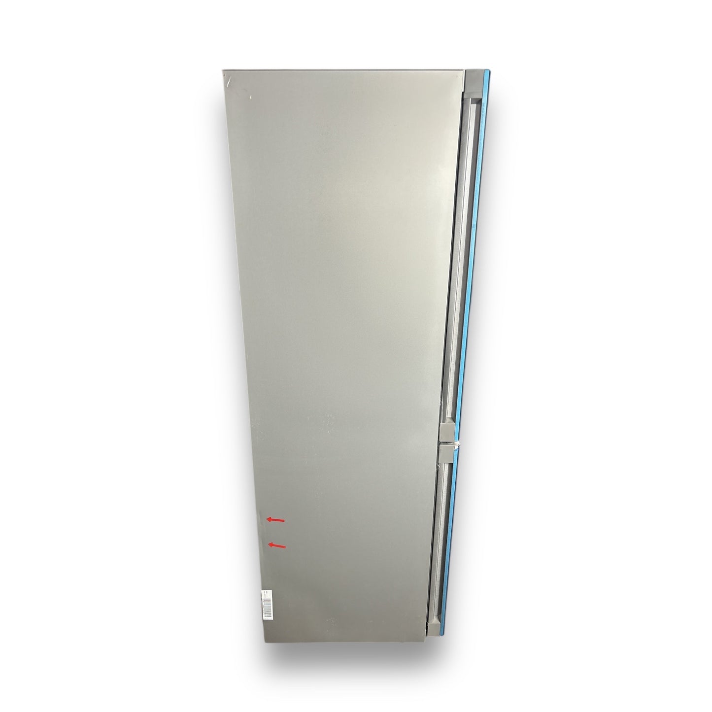 Liebherr KGNet 1860C Pure Kühlgefrierkombination 185,5 cm hoch, Edelstahltüren, Gehäuse silber