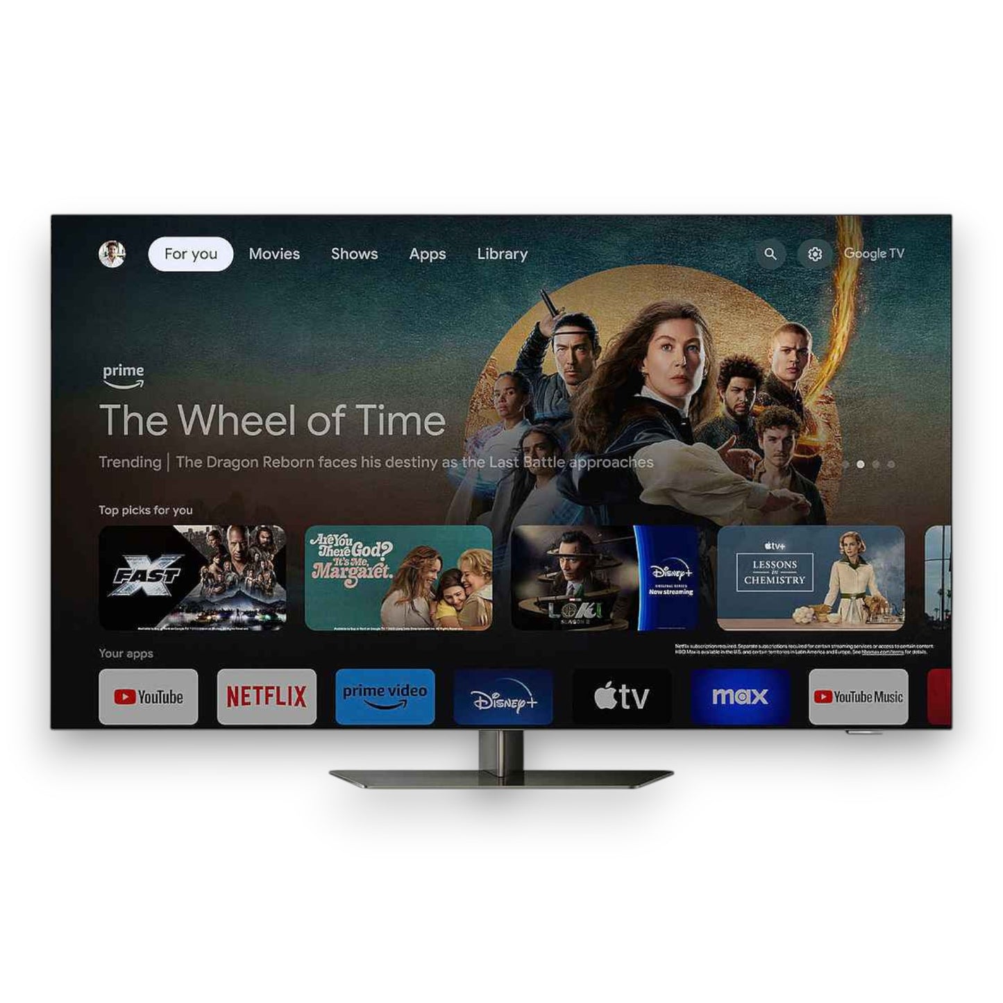 Philips 48OLED809 OLED 4K Ambilight Fernseher 48 Zoll / 121 cm, SMART TV, Google TV
