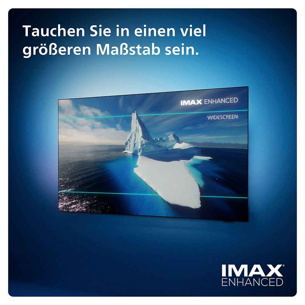 Philips 48OLED809 OLED 4K Ambilight Fernseher 48 Zoll / 121 cm, SMART TV, Google TV