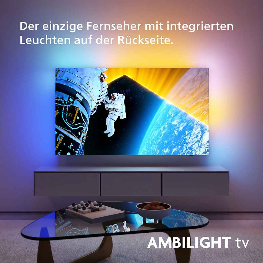Philips 48OLED809 OLED 4K Ambilight Fernseher 48 Zoll / 121 cm, SMART TV, Google TV