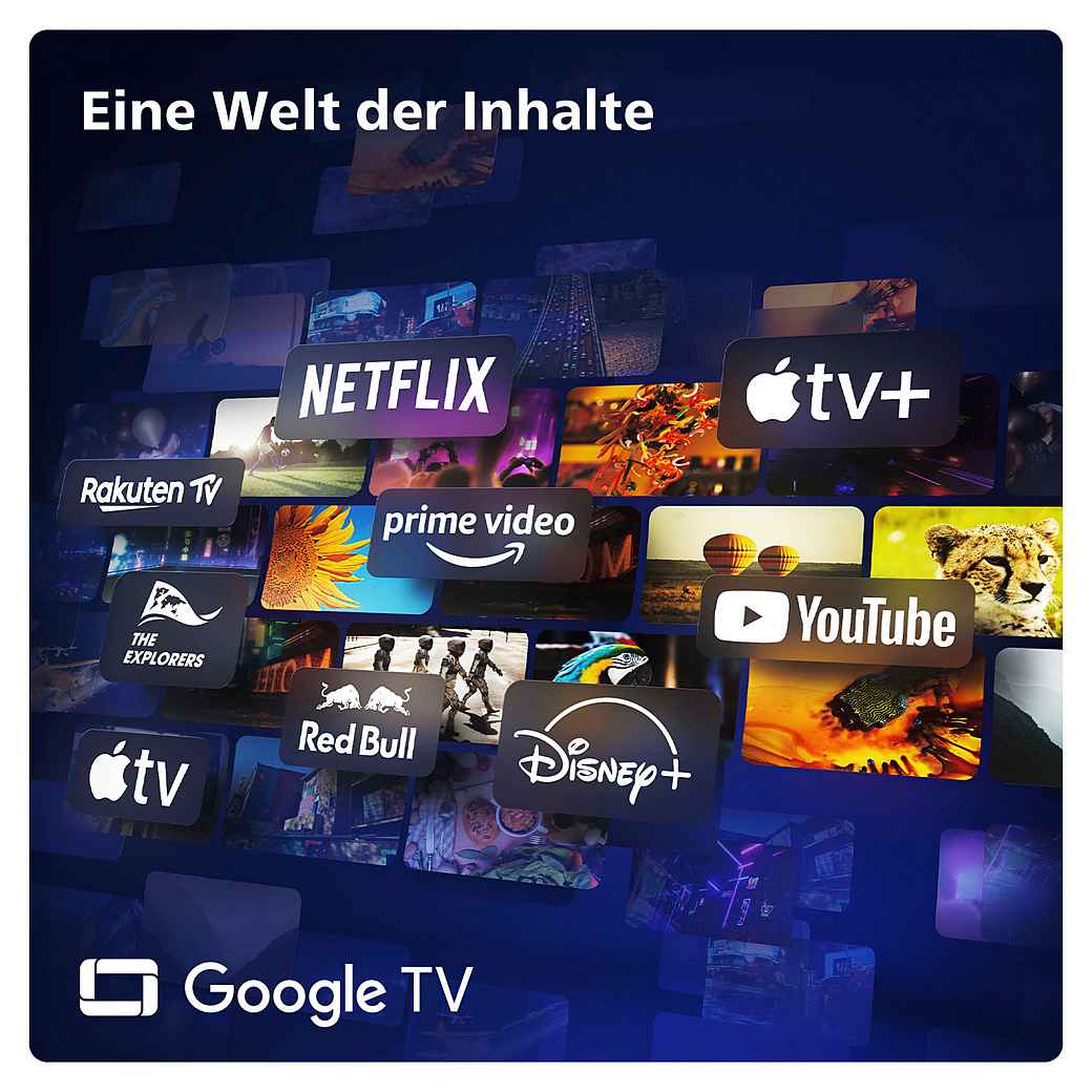 Philips 48OLED809 OLED 4K Ambilight Fernseher 48 Zoll / 121 cm, SMART TV, Google TV