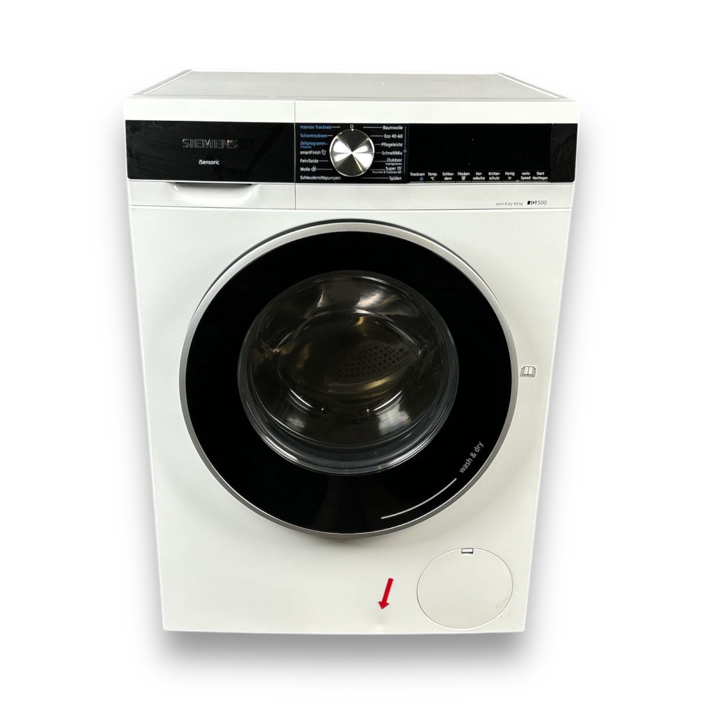 Siemens WN44G241 iQ500 Waschtrockner 9 kg / 6 kg, 1400 U/Min