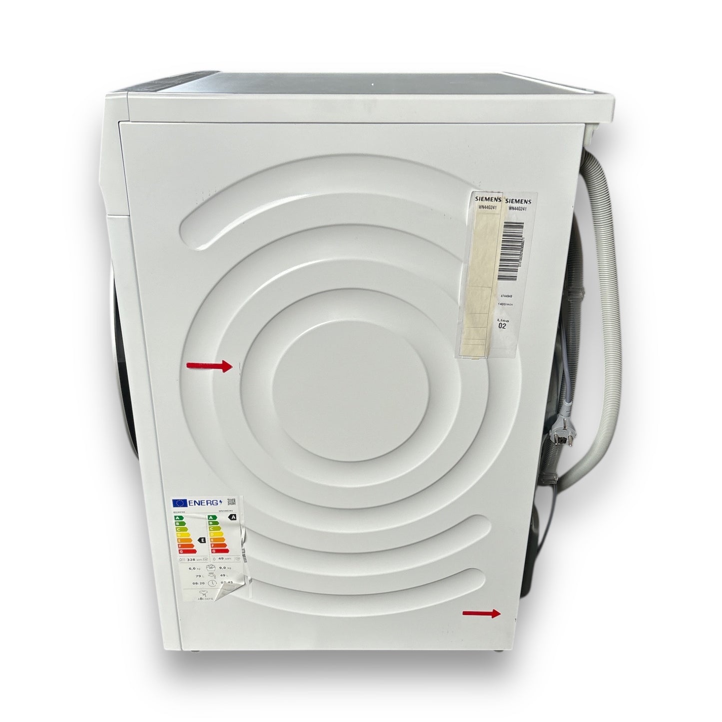 Siemens WN44G241 iQ500 Waschtrockner 9 kg / 6 kg, 1400 U/Min