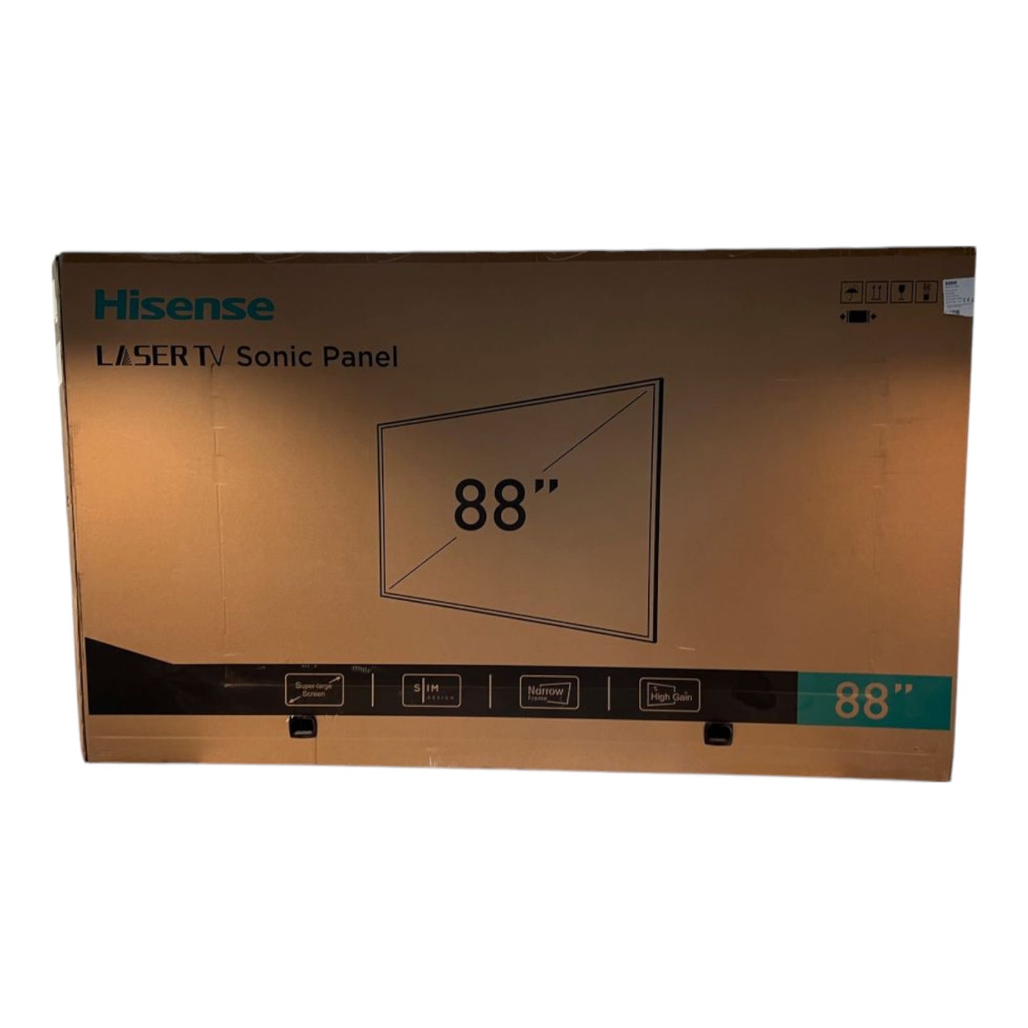 Hisense S88W 88" Bildschirm ALR-Leinwand für Laser TV UST-Projektor, Tageslichttauglich
