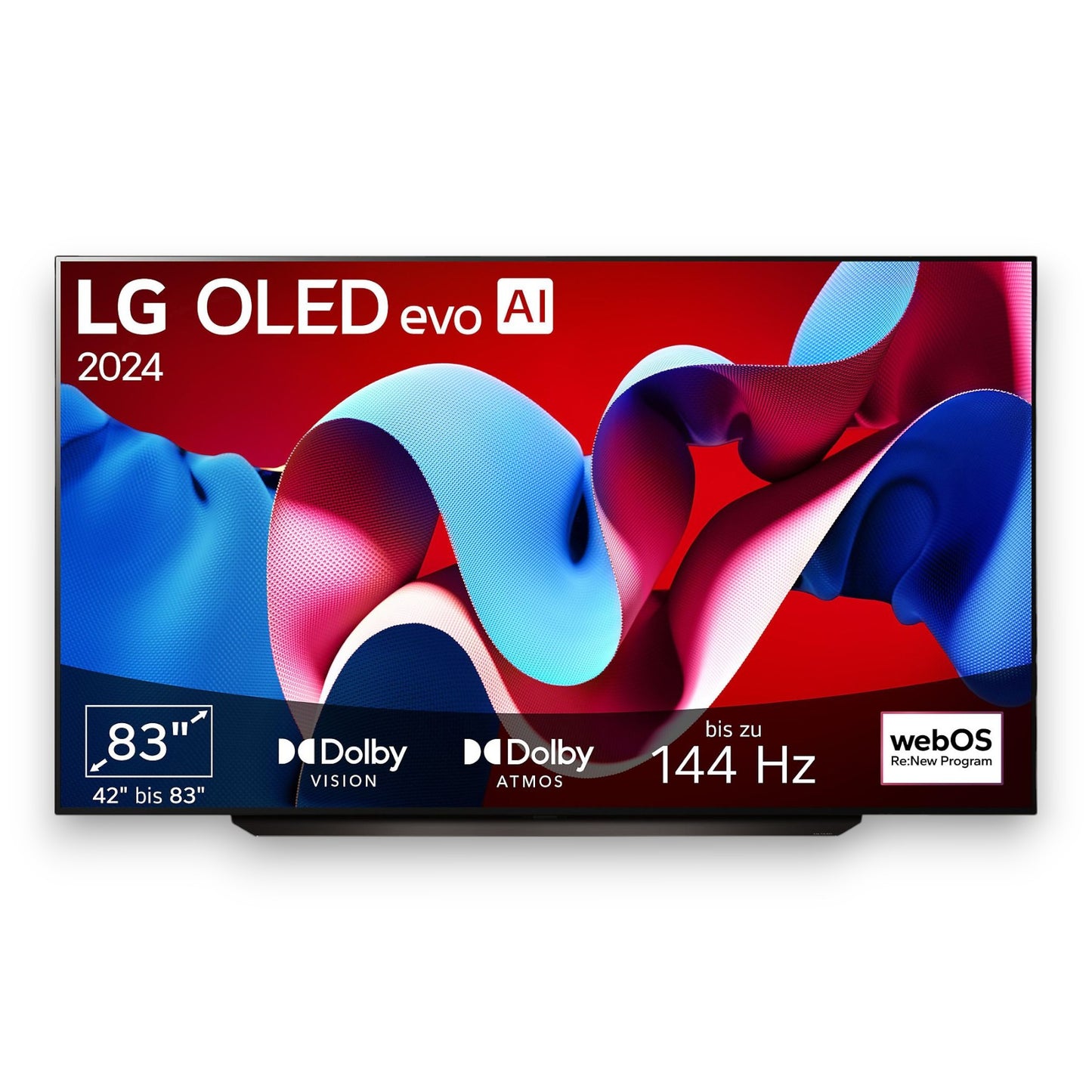 LG OLED83C47LA OLED 4K evo Fernseher 83 Zoll / 210 cm, SMART TV, webOS 24 mit LG ThinQ