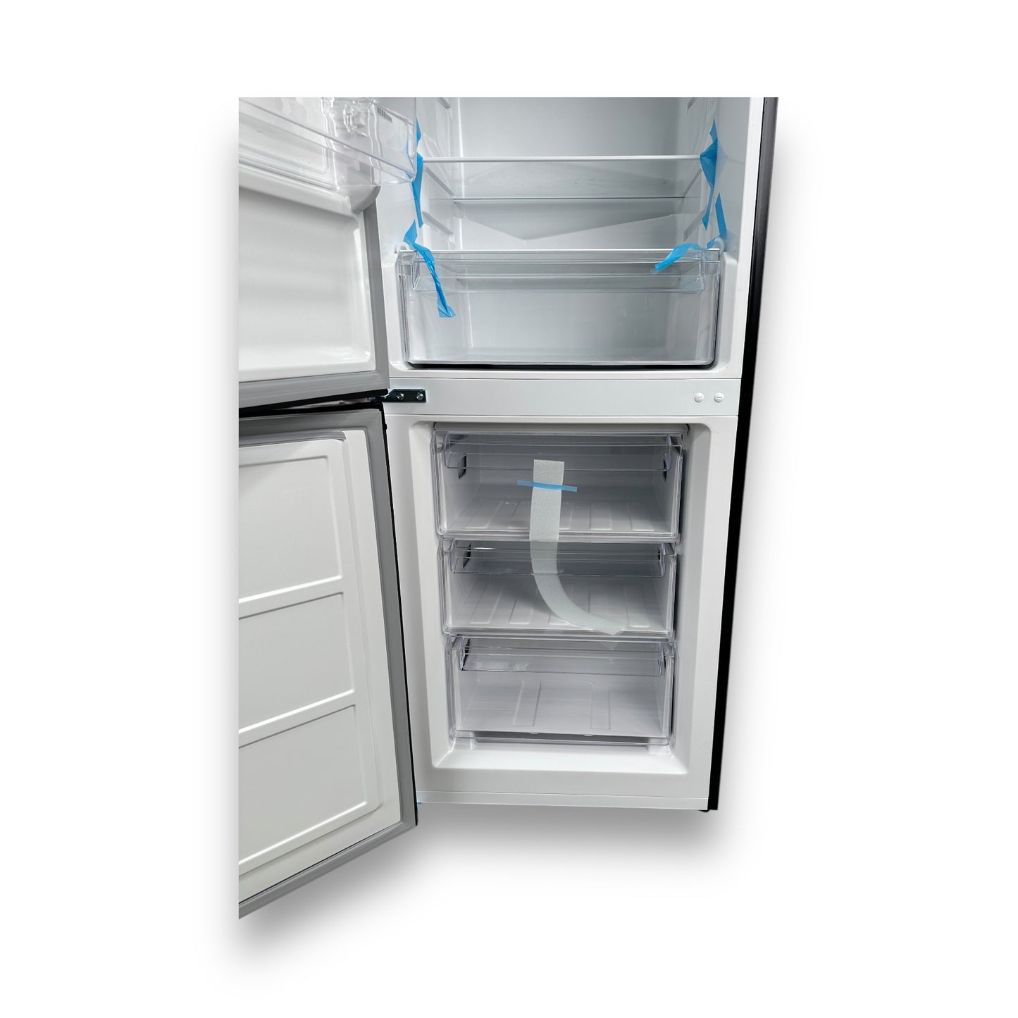 Koenic KFK 631-1 C IN Kühlgefrierkombination C, 315 l, 185,8 cm hoch, Inox