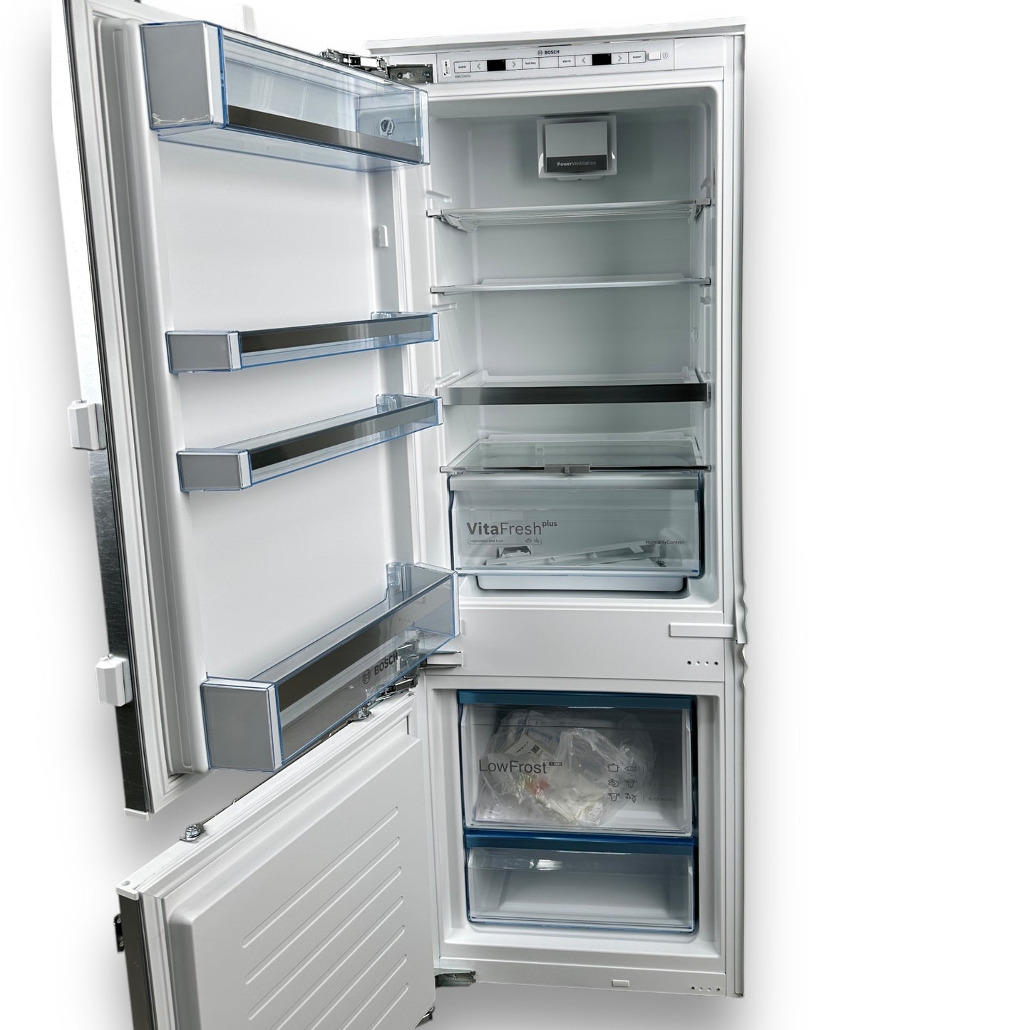 Bosch KIS77ADD0 Serie 6 Einbau Kühlgefrierkombination 237 l, 157,8 cm, Weiß