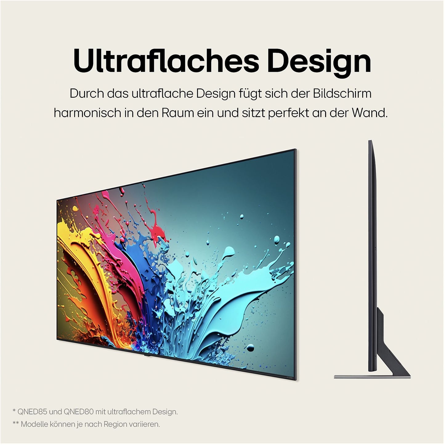 LG 75QNED86T6A UHD 4K QNED Fernseher 75 Zoll / 190 cm, SMART TV, webOS 24