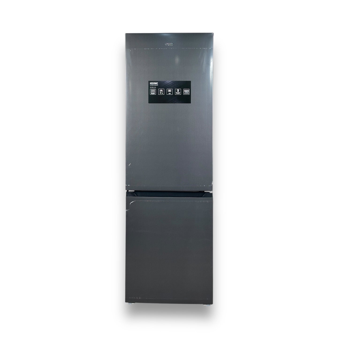 Koenic KFK 631-1 C IN Kühlgefrierkombination 315 l 185,8 cm hoch Inox