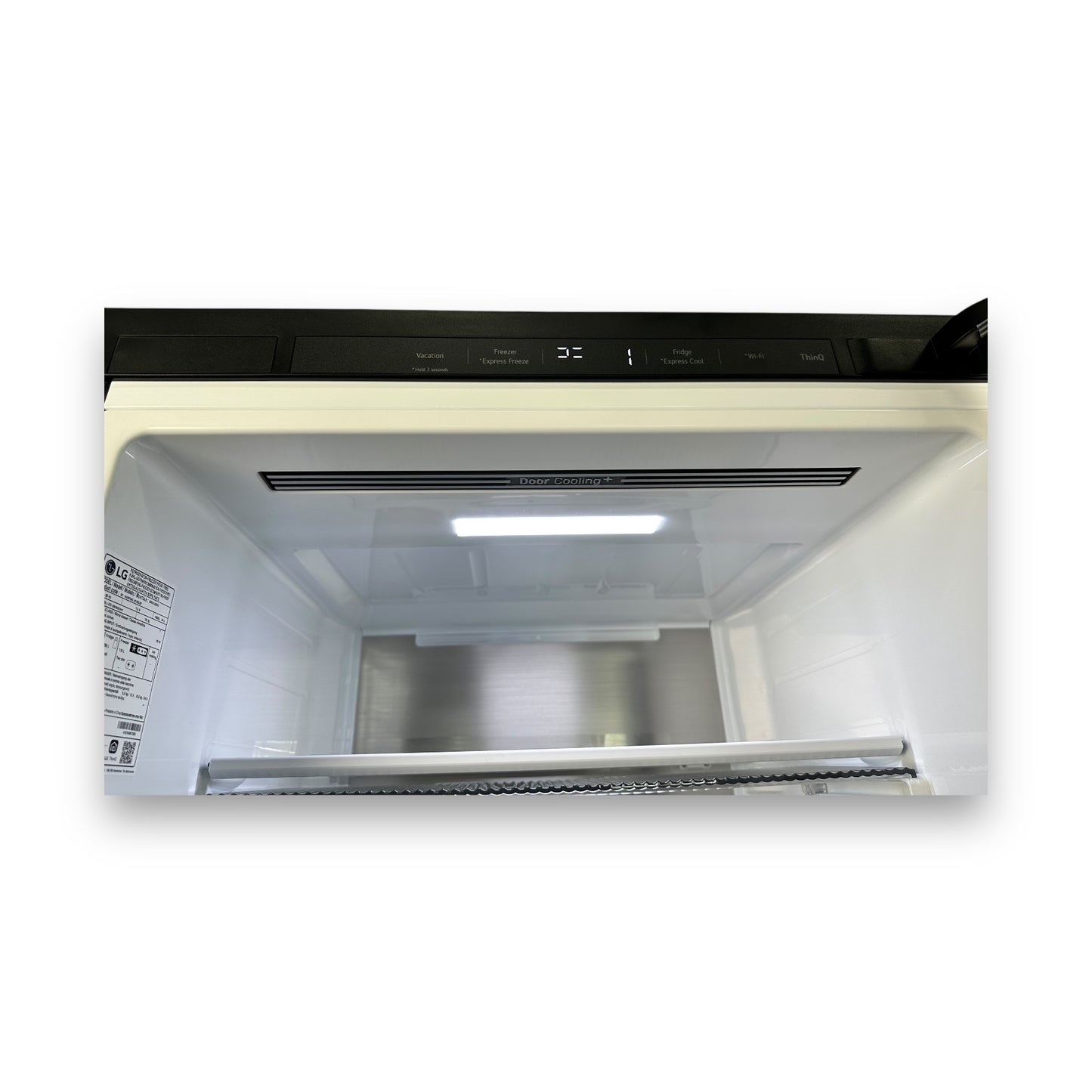 LG GBG5160CEV InstaView® Kühlgefrierkombination 186cm Essence Black Steel