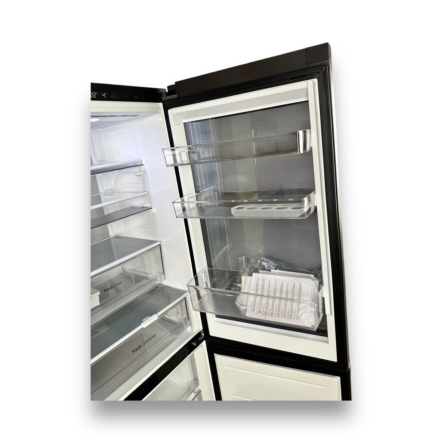 LG GBG5160CEV InstaView® Kühlgefrierkombination 186cm Essence Black Steel