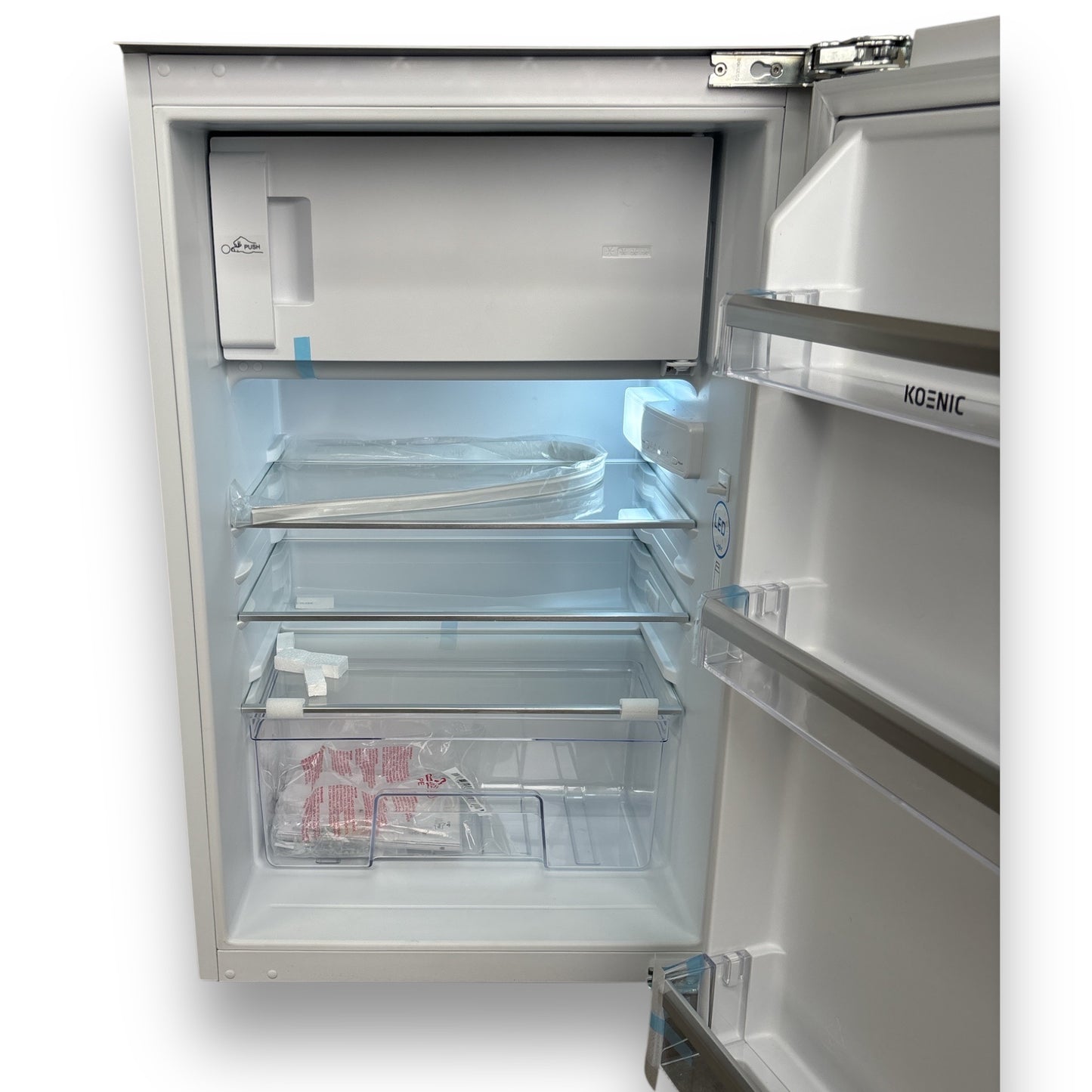 Koenic KBK 8811 E DOD Fridge Einbau- Kühlschrank 87,1cm Weiß