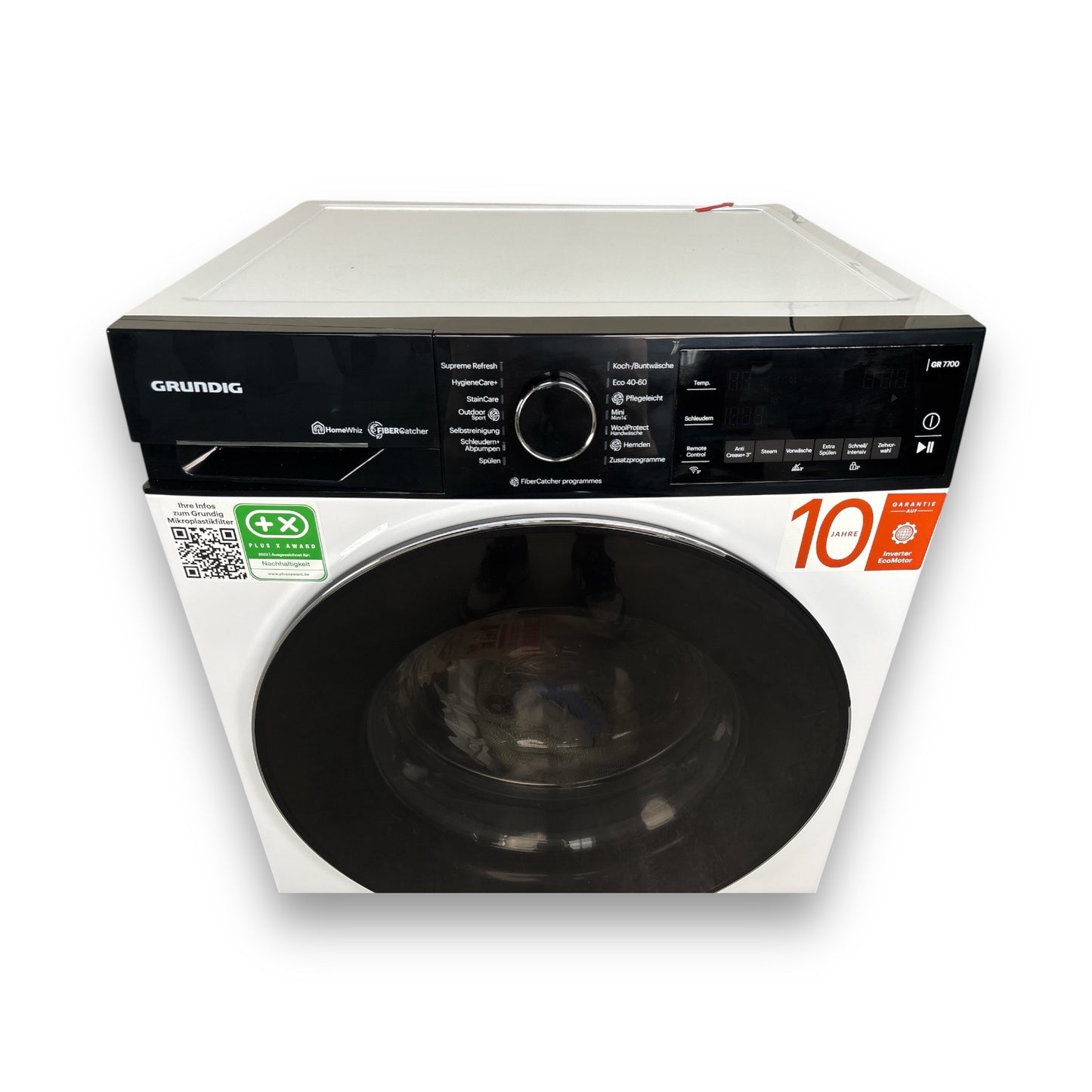 Grundig GW7P79419W Waschmaschine 9 kg, 1400 U/Min., A, Mikroplastikfilter
