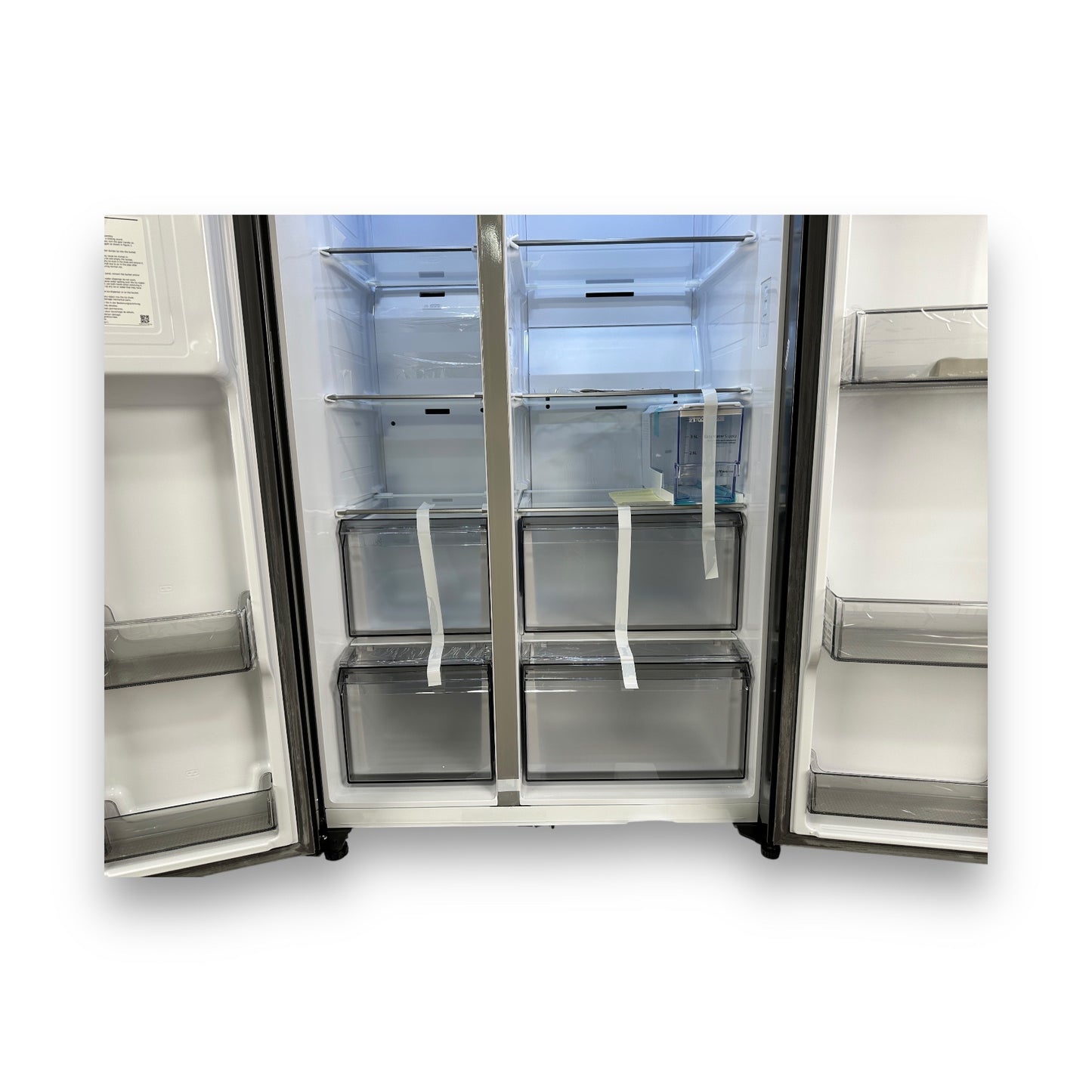Samsung RS6GA8521B1/EG Side-by-Side Kühlschrank 178 cm Premium Black Steel