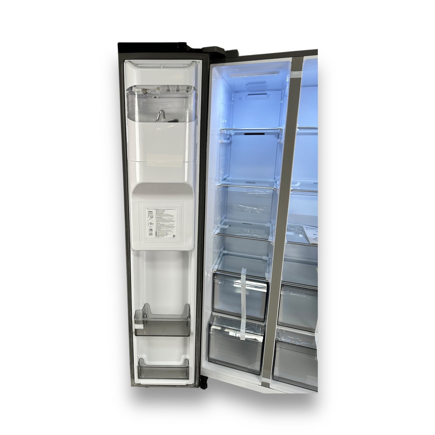 Samsung RS6GA8521B1/EG Side-by-Side Kühlschrank 178 cm Premium Black Steel
