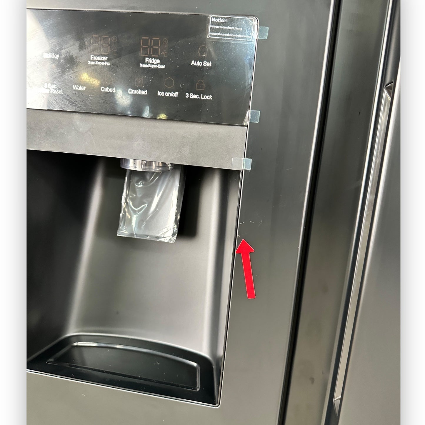 Haier HSR5918DIPB SBS 90 SERIE 5 Side-by-Side Kühlschrank 177,5cm Schwarz Matt