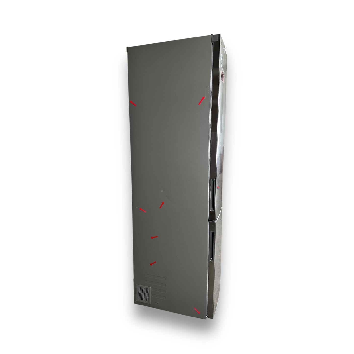 LG GBP62PZNAC Serie 6 Kühlgefrierkombination A, 203cm hoch, Platinum Silver