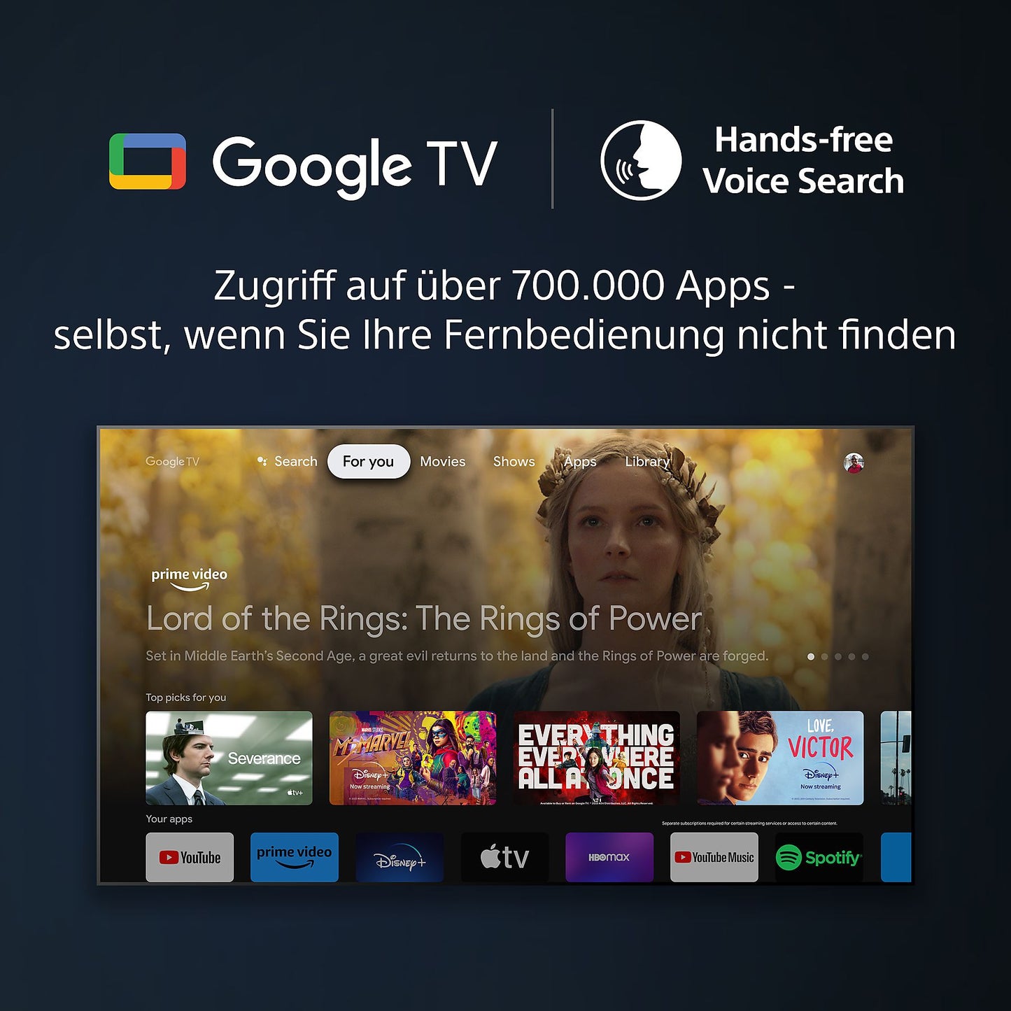 Sony BRAVIA 8 K55XR80 OLED UHD 4K Fernseher 55 Zoll / 139 cm, SMART TV, Google TV
