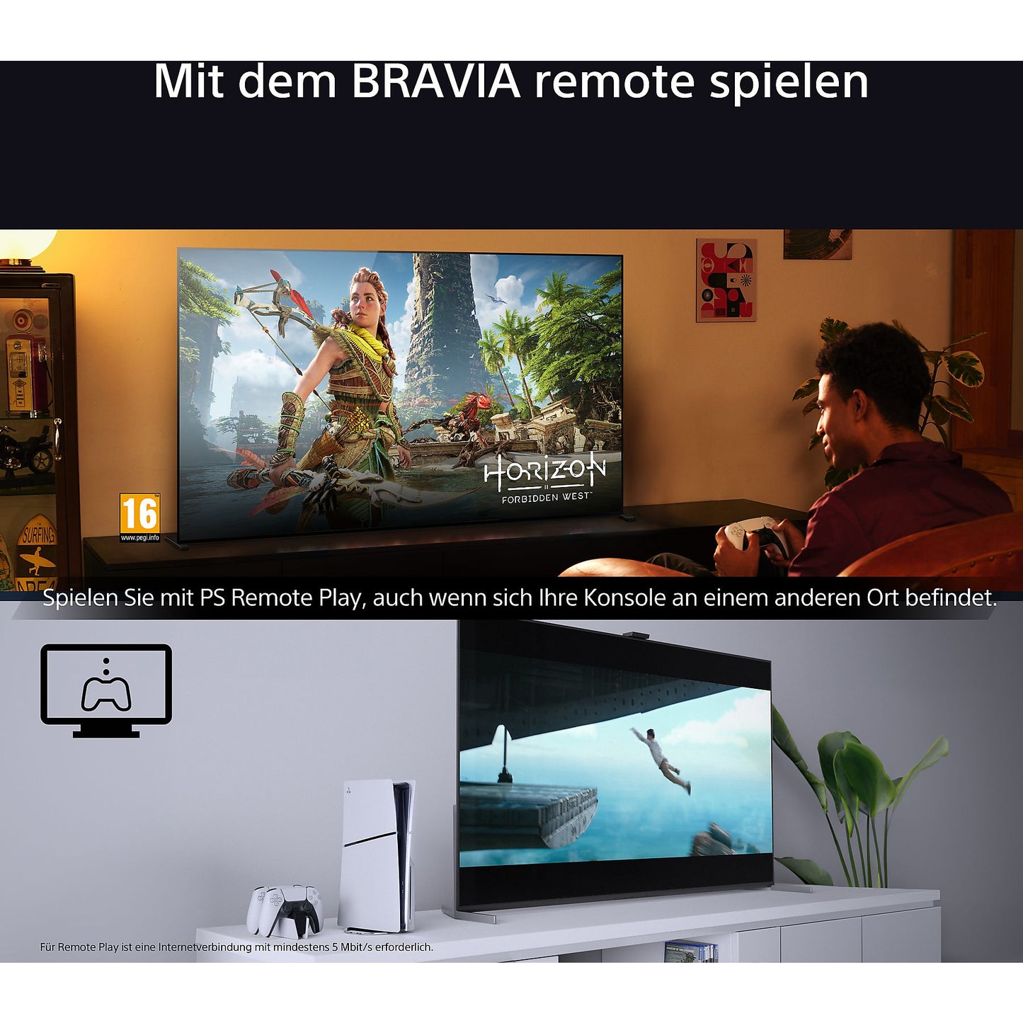 Sony BRAVIA 8 K55XR80 OLED UHD 4K Fernseher 55 Zoll / 139 cm, SMART TV, Google TV