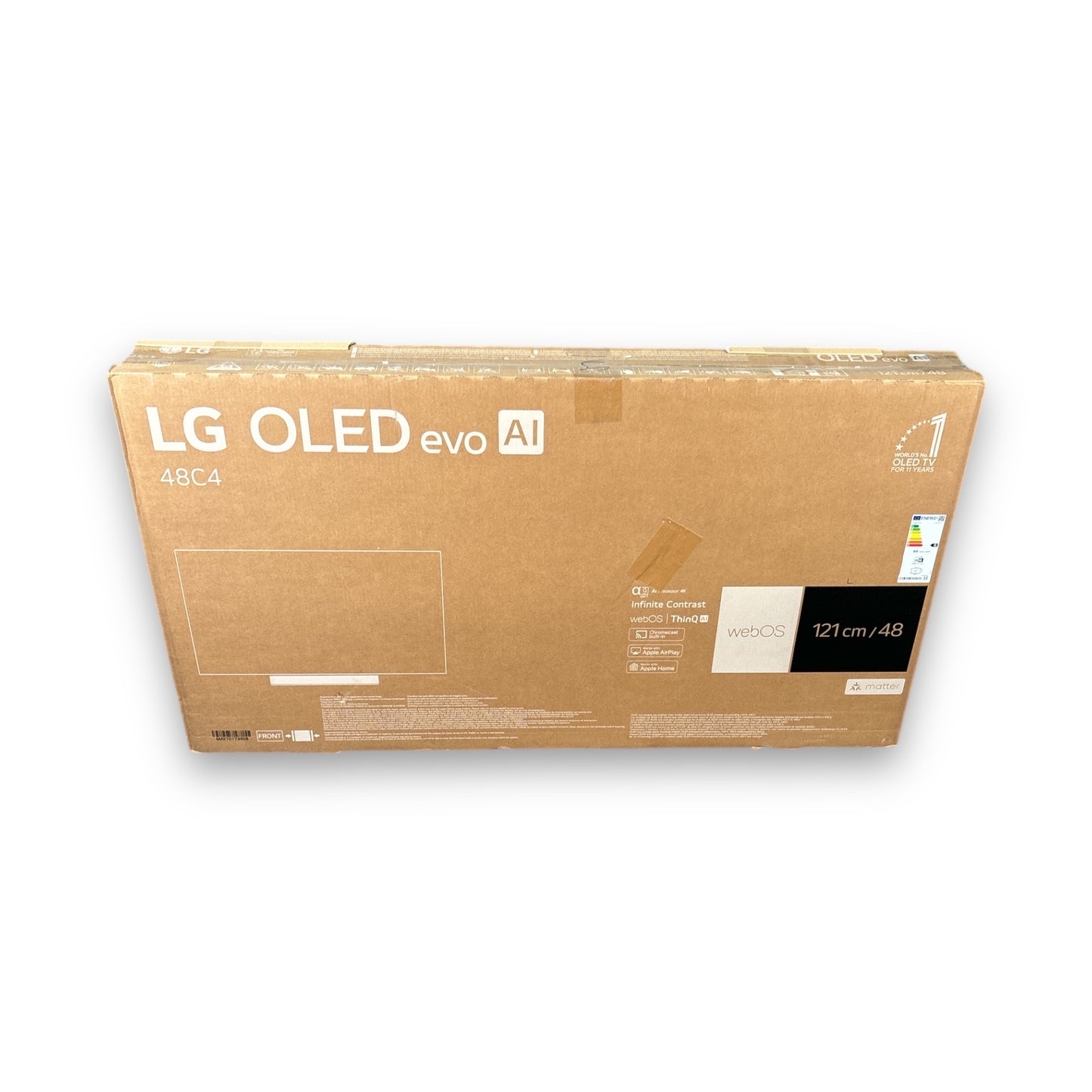 LG OLED48C43LA OLED evo Fernseher 48 Zoll, OLED 4K, SMART TV