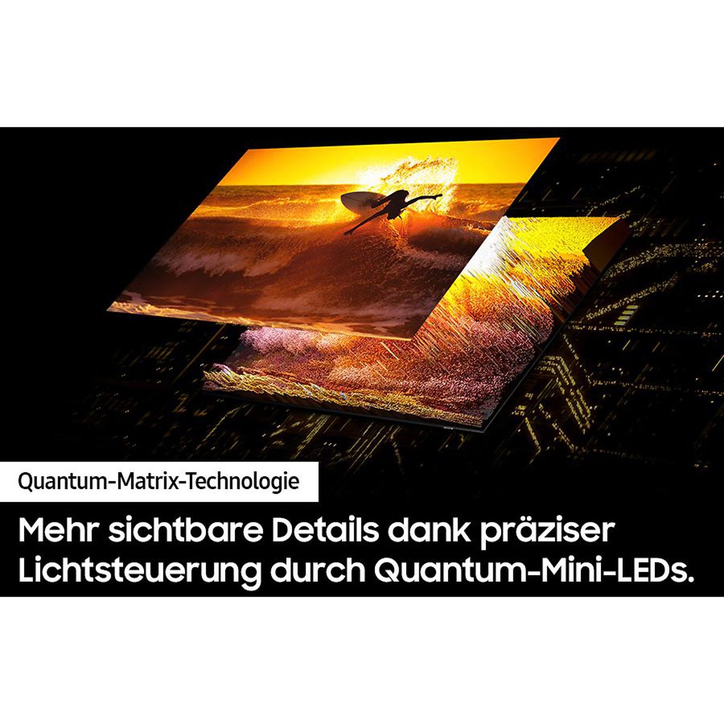 Samsung GQ75QN90D Neo QLED Mini LED Fernseher 75 Zoll UHD 4K SMART TV Tizen