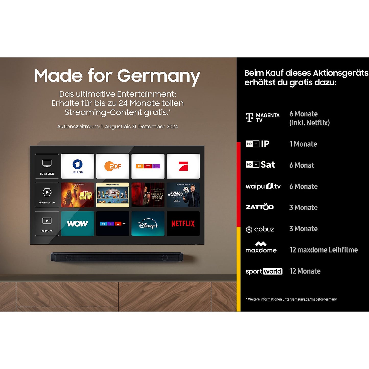 Samsung GQ75QN90D Neo QLED Mini LED Fernseher 75 Zoll UHD 4K SMART TV Tizen