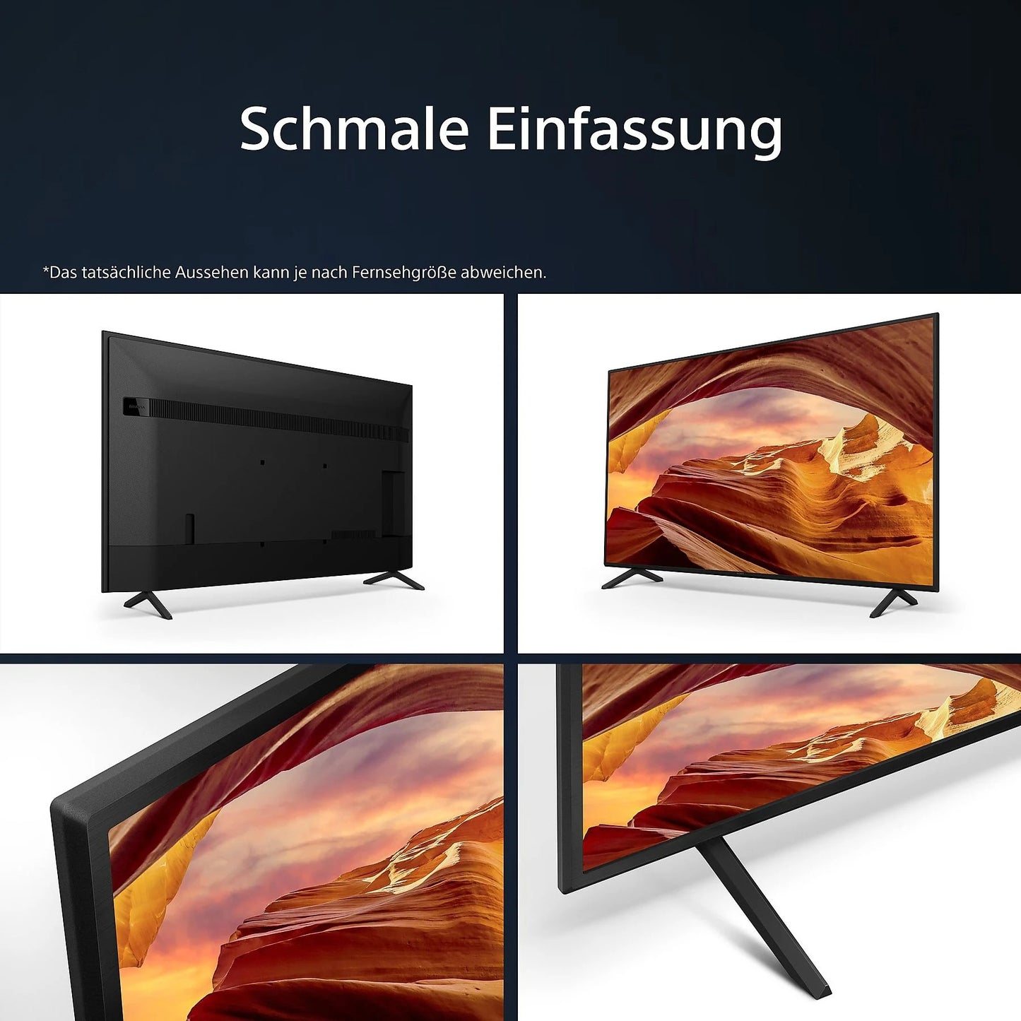 Sony BRAVIA KD-55X75WL HDR 4K TV 55 Zoll / 139 cm Google TV
