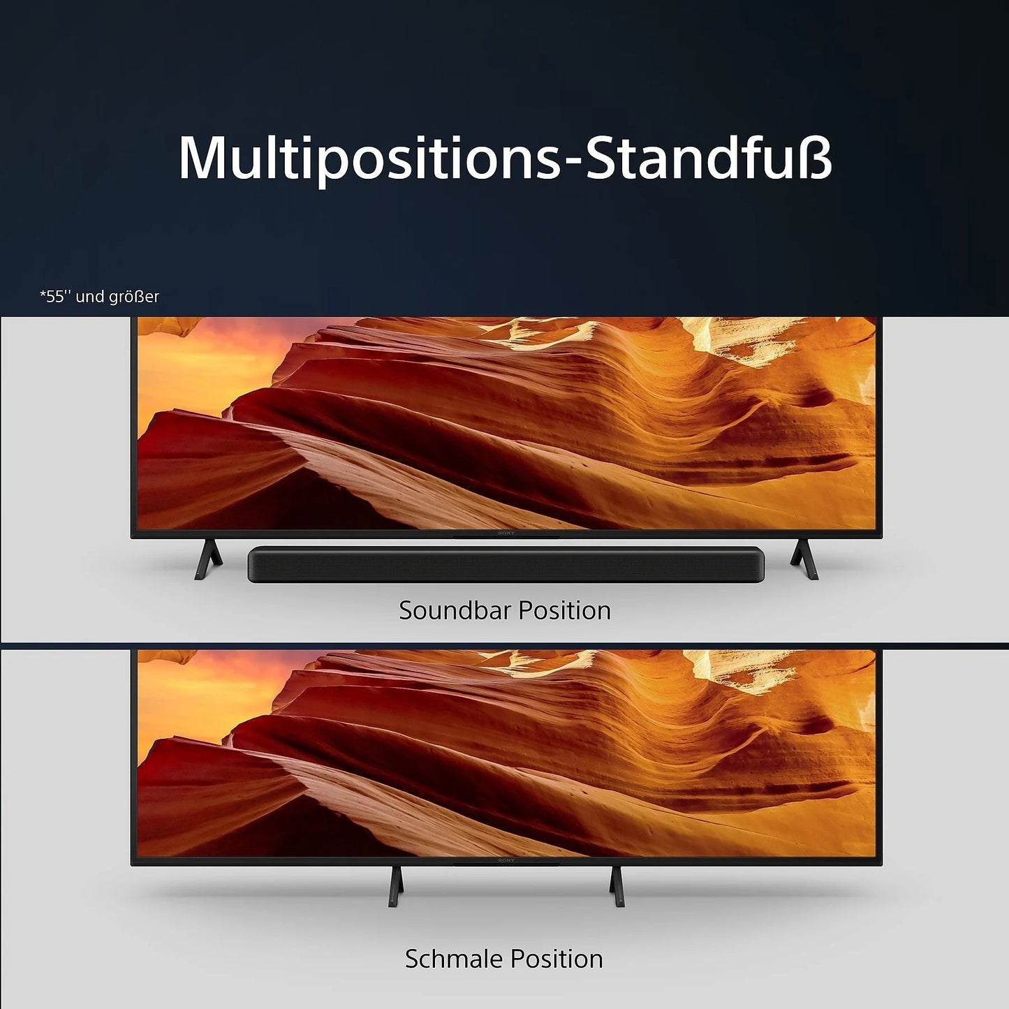 Sony BRAVIA KD-55X75WL HDR 4K TV 55 Zoll / 139 cm Google TV