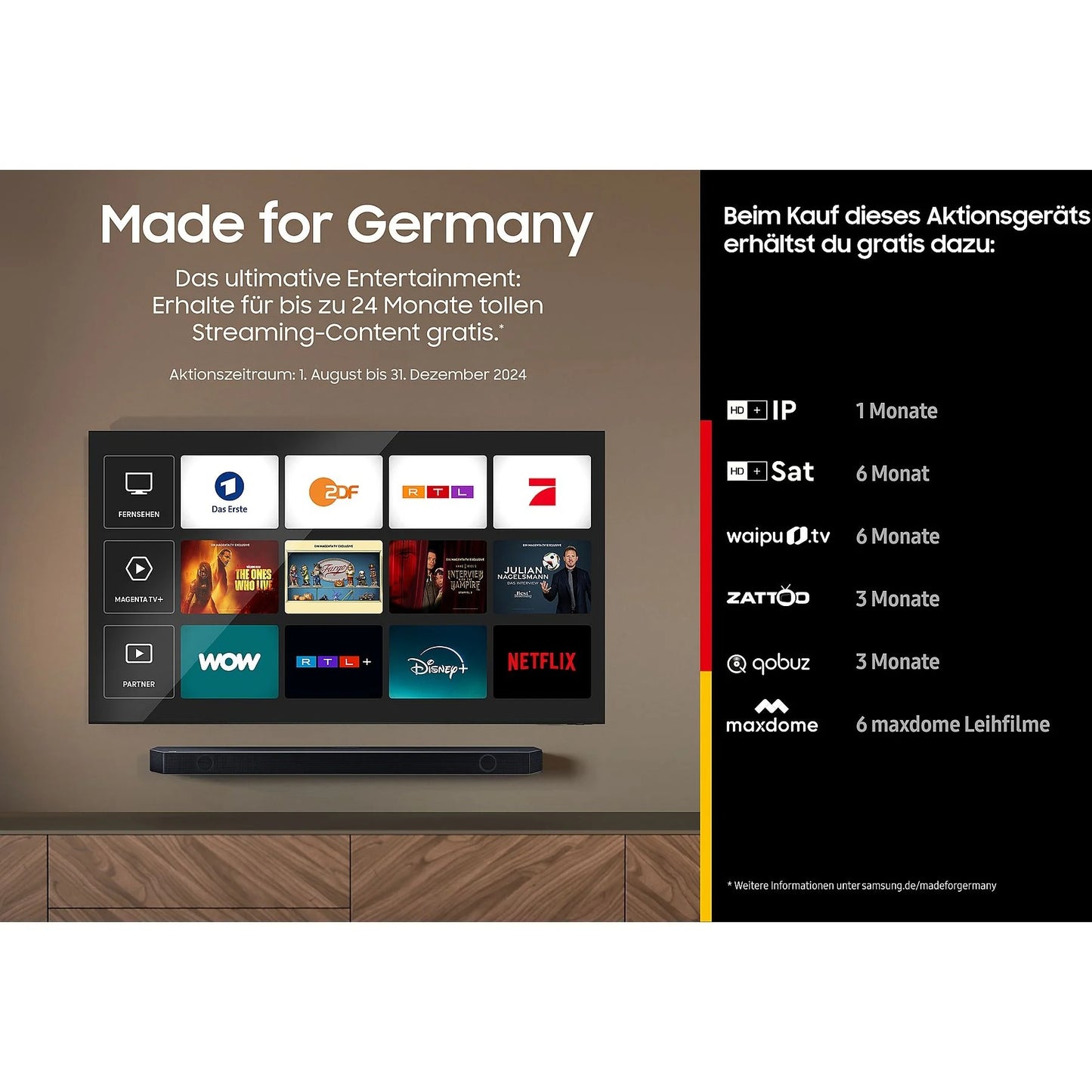 Samsung GU85DU7179U UHD 4K LED Fernseher 85 Zoll / 214 cm, SMART TV, Tizen