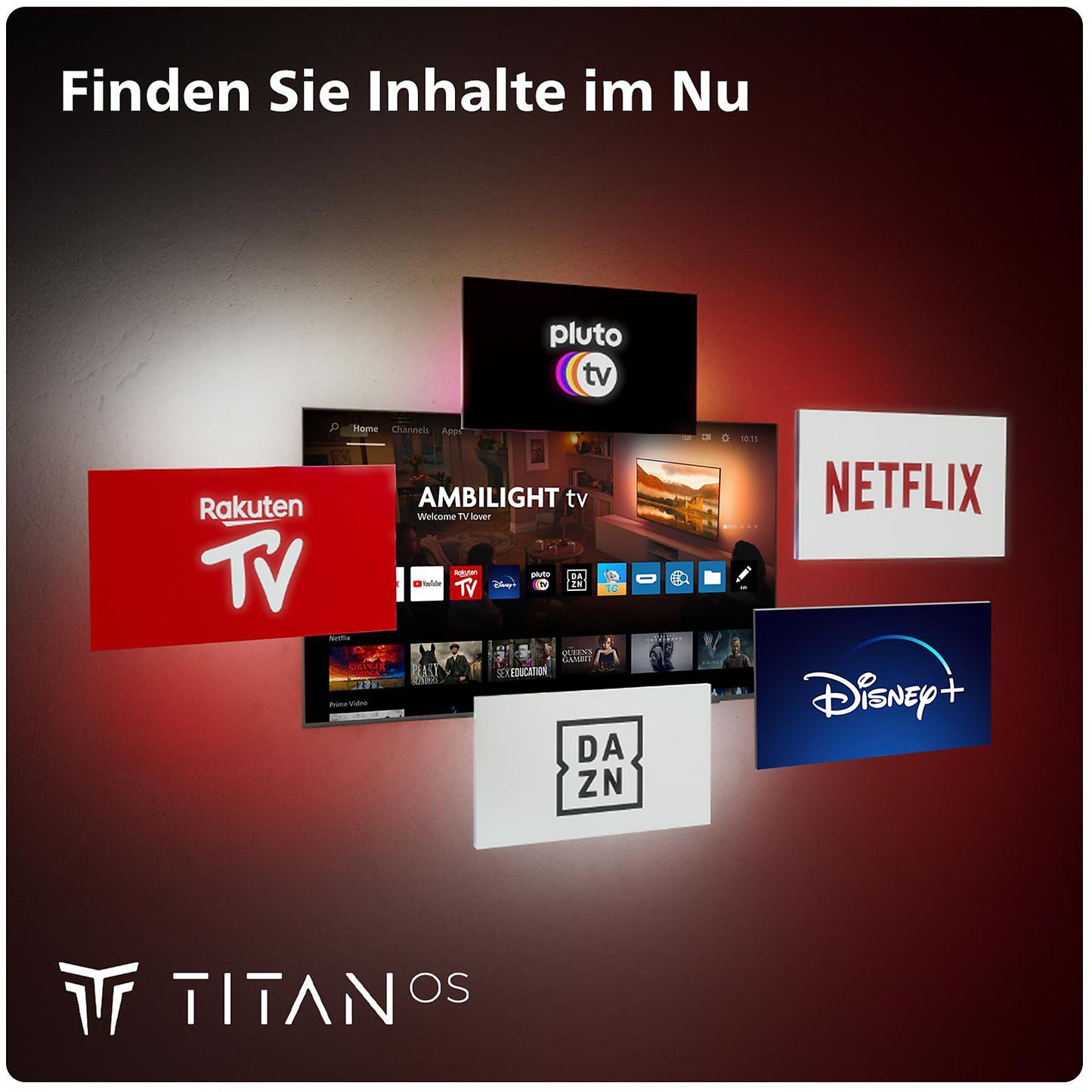 Philips 77OLED759/12 4K OLED Ambilight 4K UHD Fernseher 77 Zoll / 194 cm, SMART TV