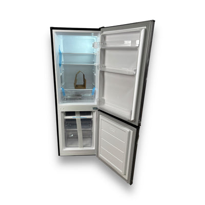 OK. OFK 411 C IN Kühlgefrierkombination 142,2 cm hoch, Edelstahl Look