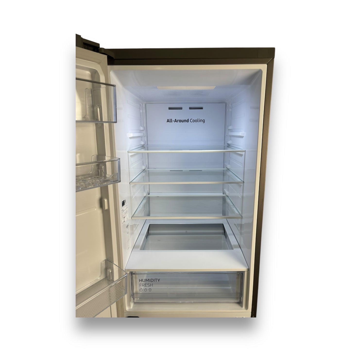 Samsung RL34C600CSA Kühlgefrierkombination 185,3cm hoch, Premium Edelstahl Look