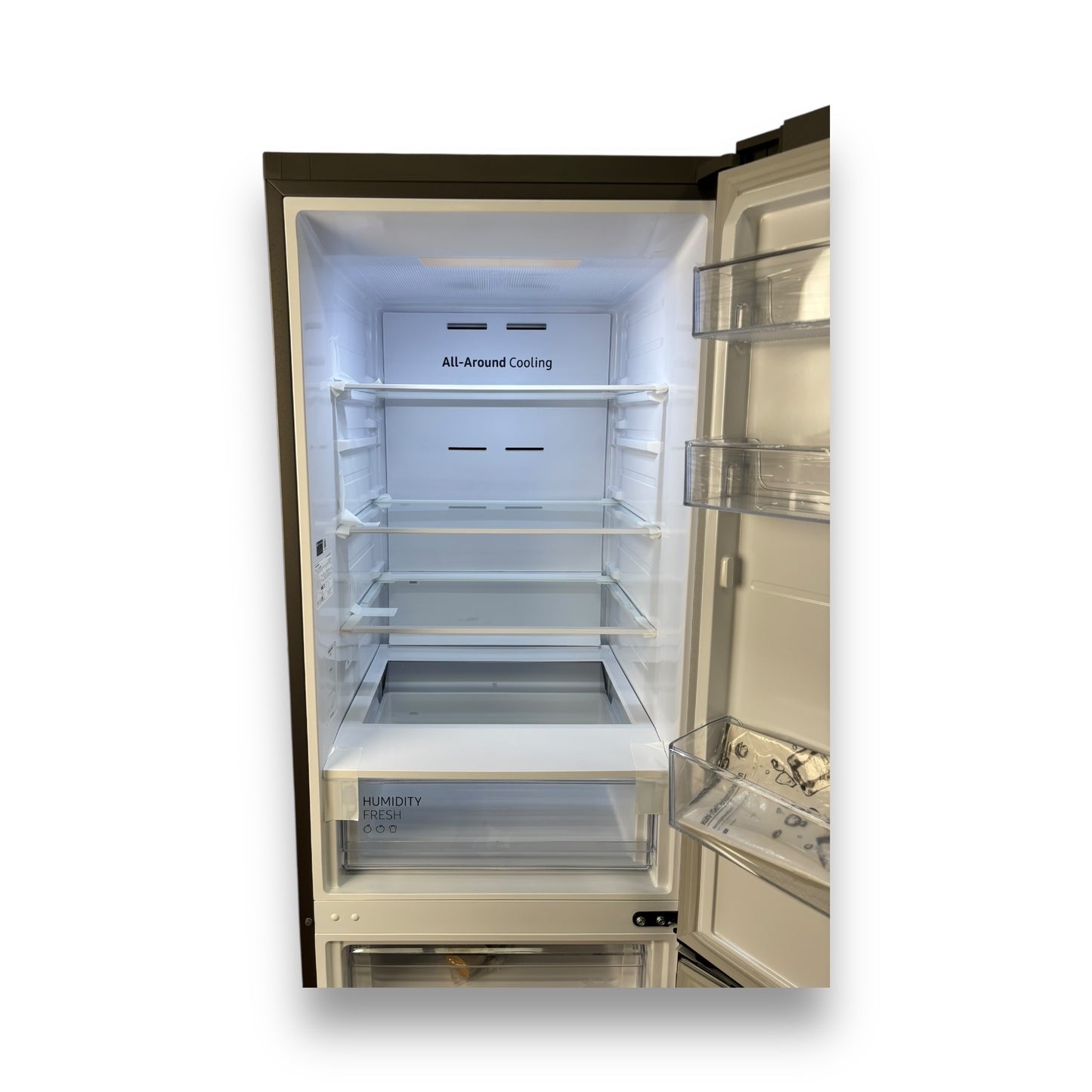 Samsung RL34C600CSA Kühlgefrierkombination 185,3cm hoch, Premium Edelstahl Look