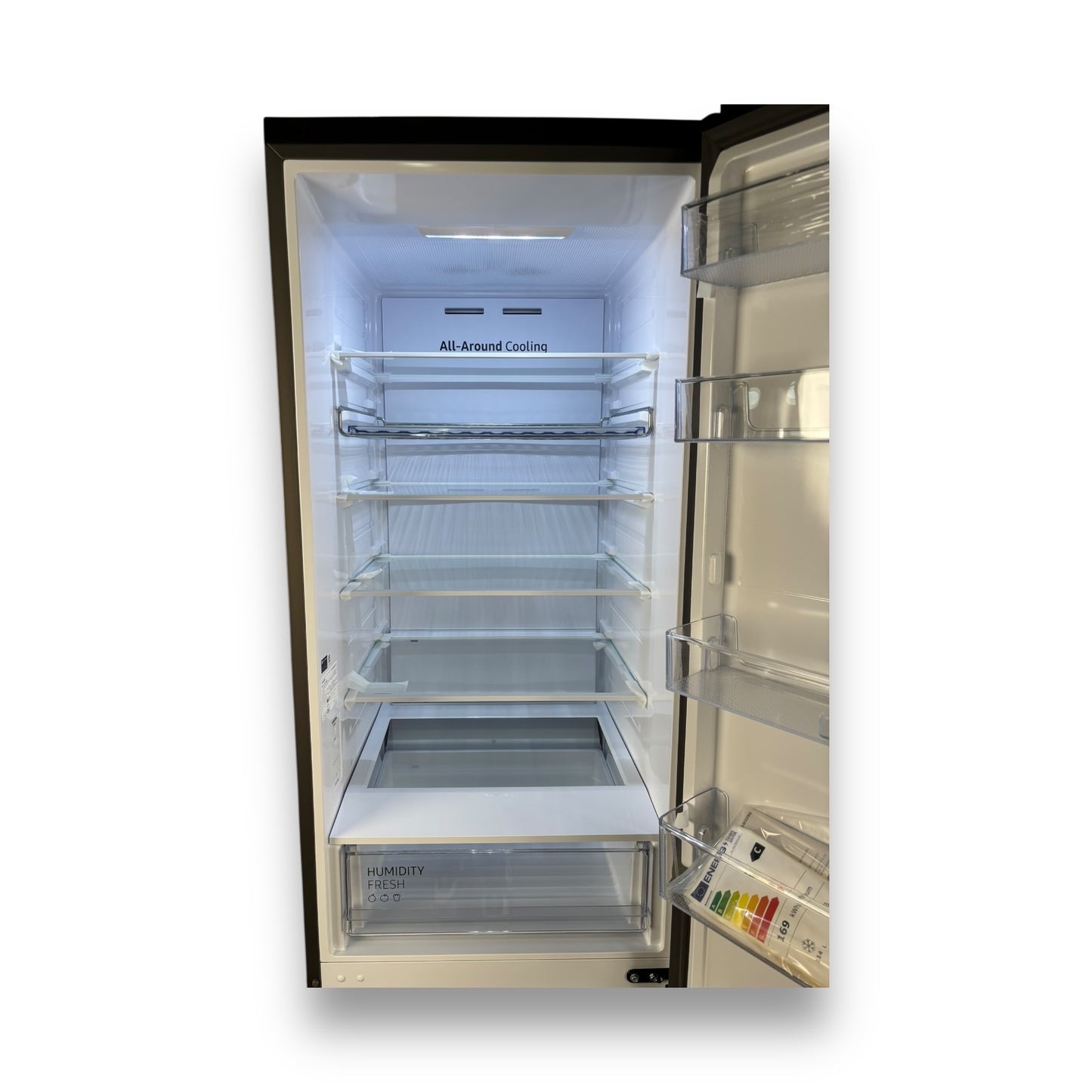 Samsung RL38C602CB1/EG Kühlgefrierkombination 203 cm, Premium Black Steel