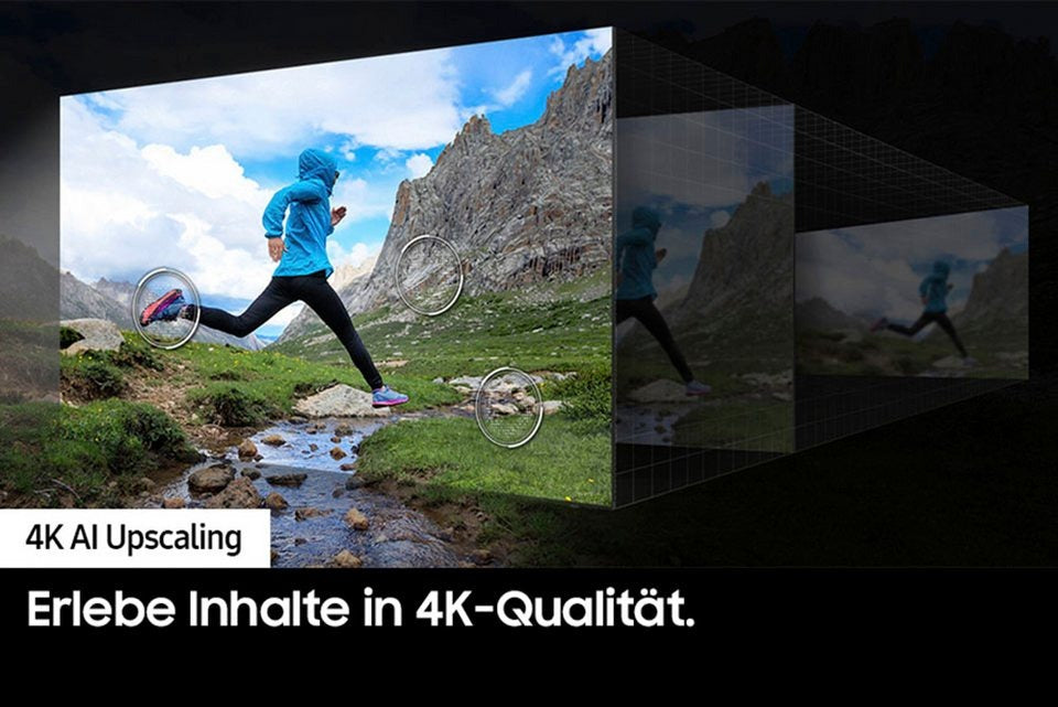 Samsung GQ75Q70DAT QLED 4K Fernseher 189 cm/75 Zoll Smart TV