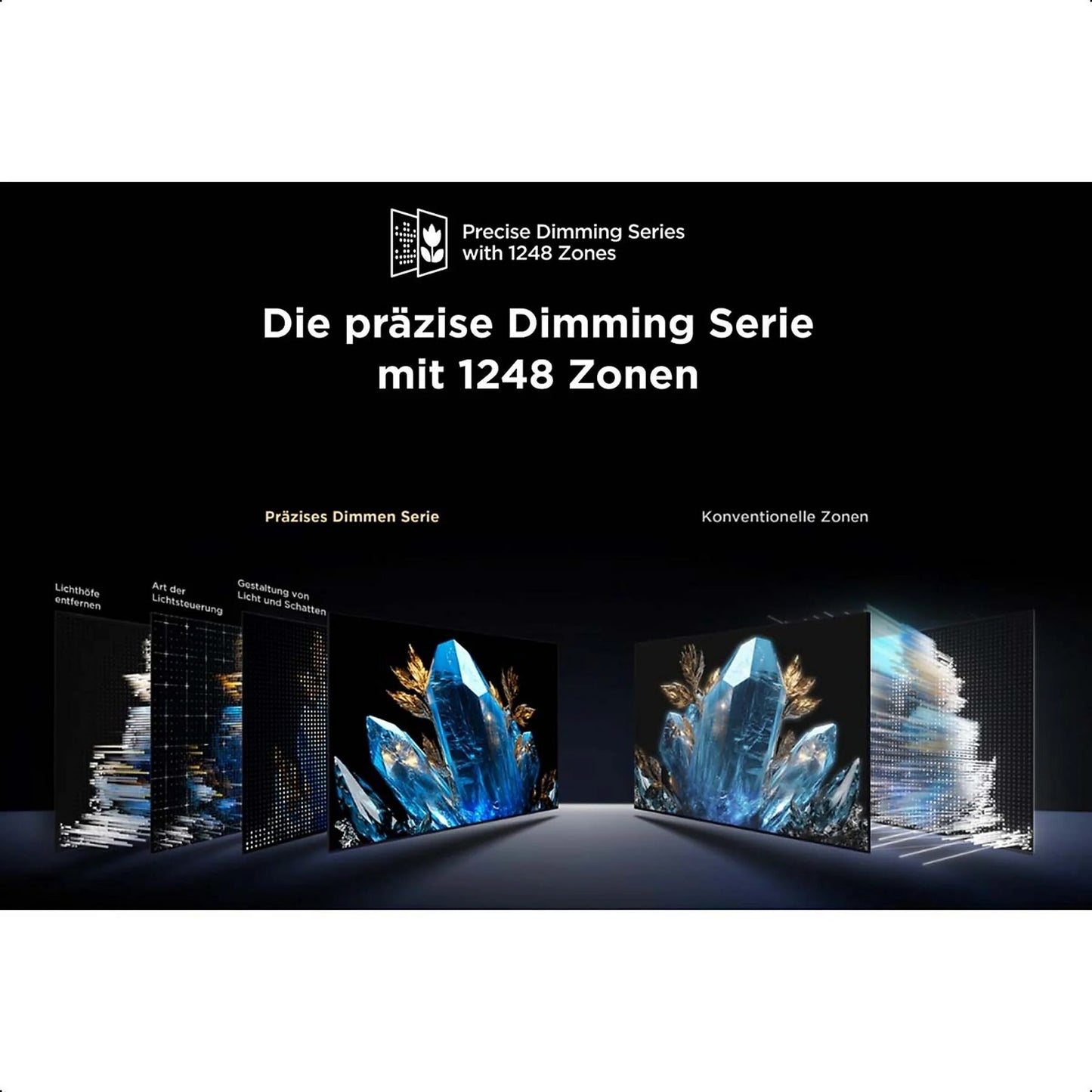 TCL 75C7K QD-Mini-LED Google Fernseher 75 Zoll HDR 4K SMART TV