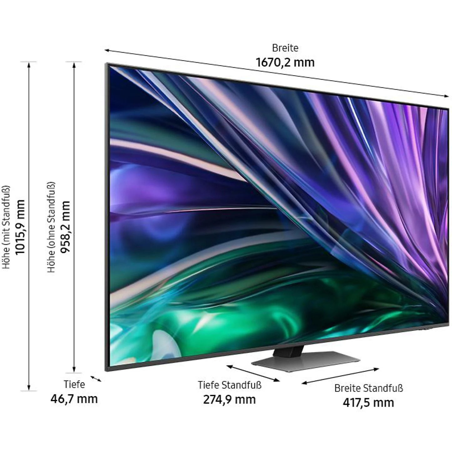 Samsung GQ75QN85D Neo QLED 4K Fernseher 75 Zoll / 189 cm SMART TV