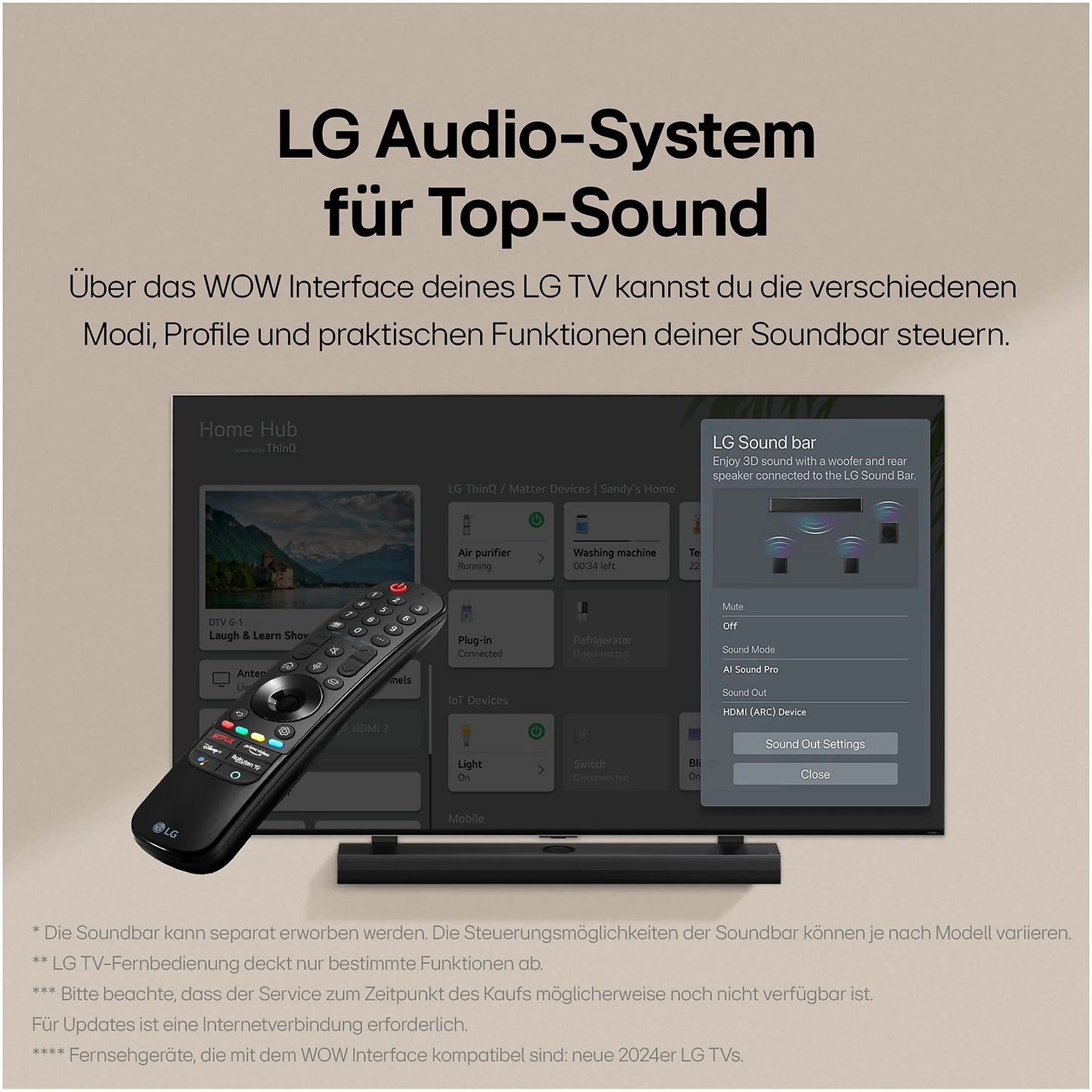 LG 98UT91006LA UHD 4K Fernseher 98 Zoll / 249 cm SMART TV
