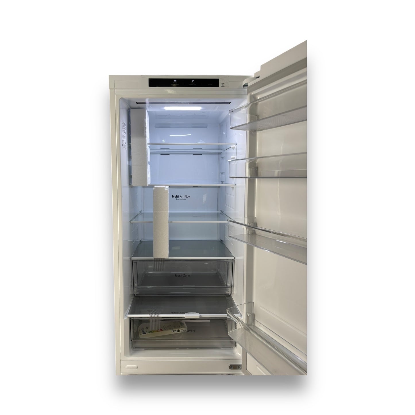 LG GBP62SWNAC Serie 6 Kühlgefrierkombination A, 384 l, 203 cm, Super White