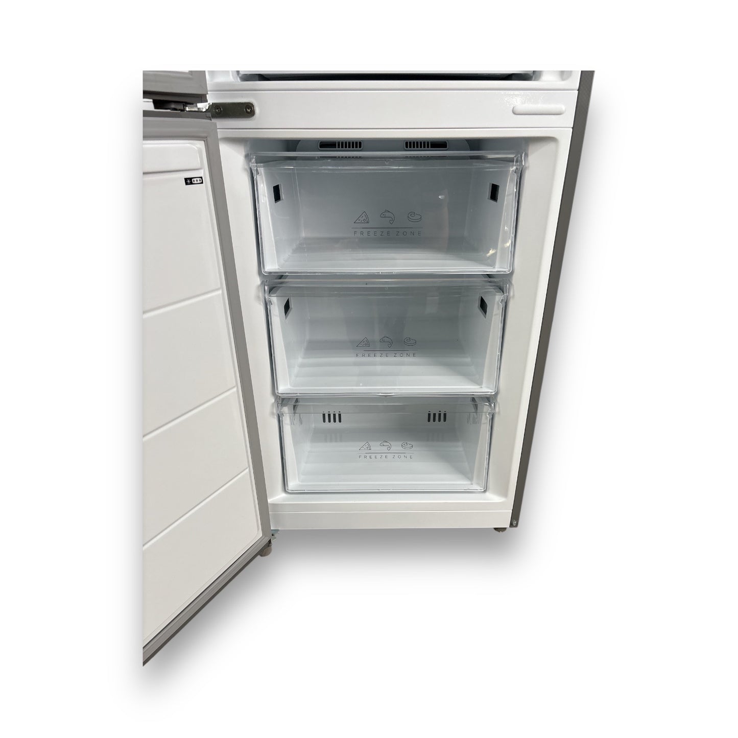 Koenic KFK 621 C NF IN Kühlgefrierkombination C, 338 l, 1850 mm hoch, Inox