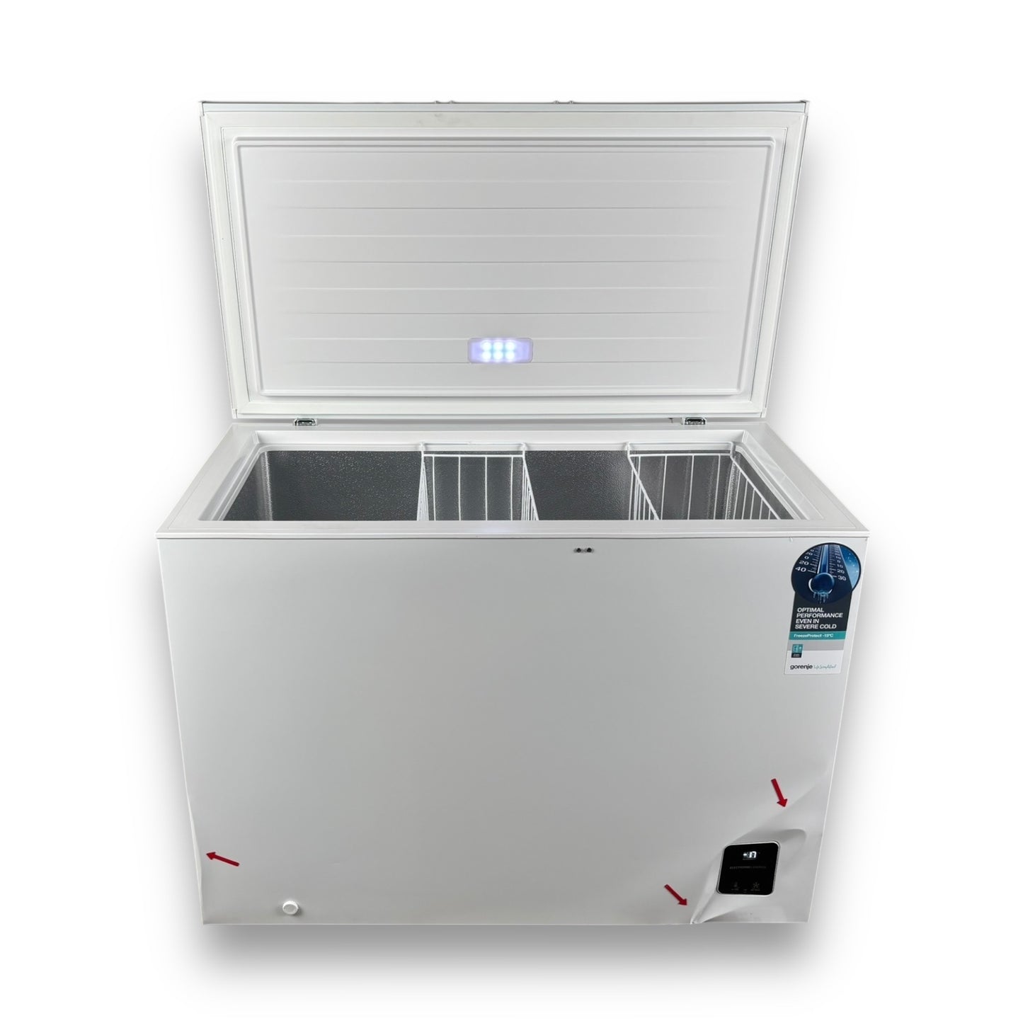 Gorenje FH30DAW Tiefkühltruhe Gefriertruhe Freistehend 111,4 cm